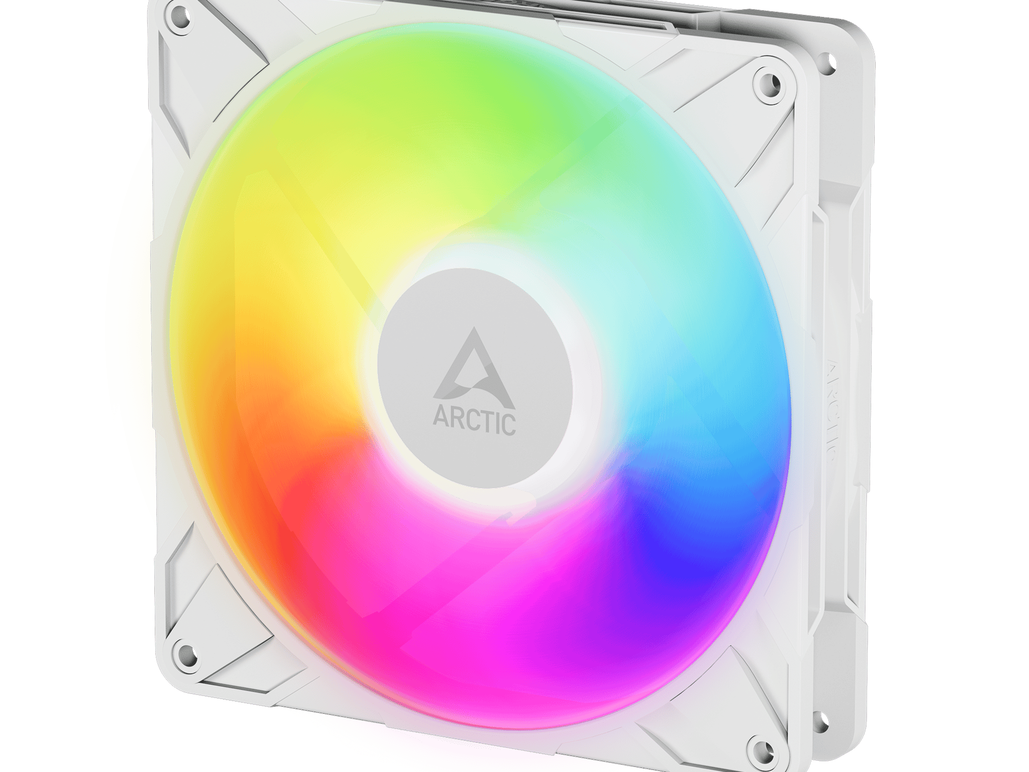 ARCTIC P14 A-RGB 110 CFM White 140mm Fans 3-Pack