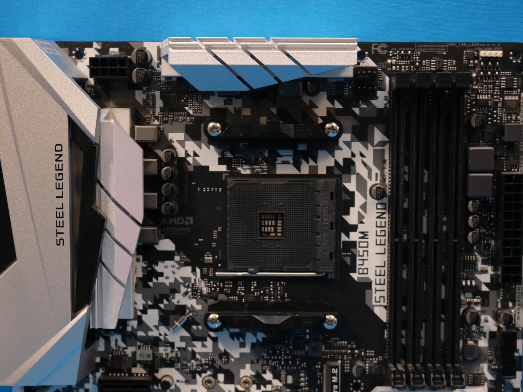 *Newst BIOS* ASRock B450M Steel Legend AMD Socket AM4 DDR4 MicroATX RGB Desktop Motherboard & I/O