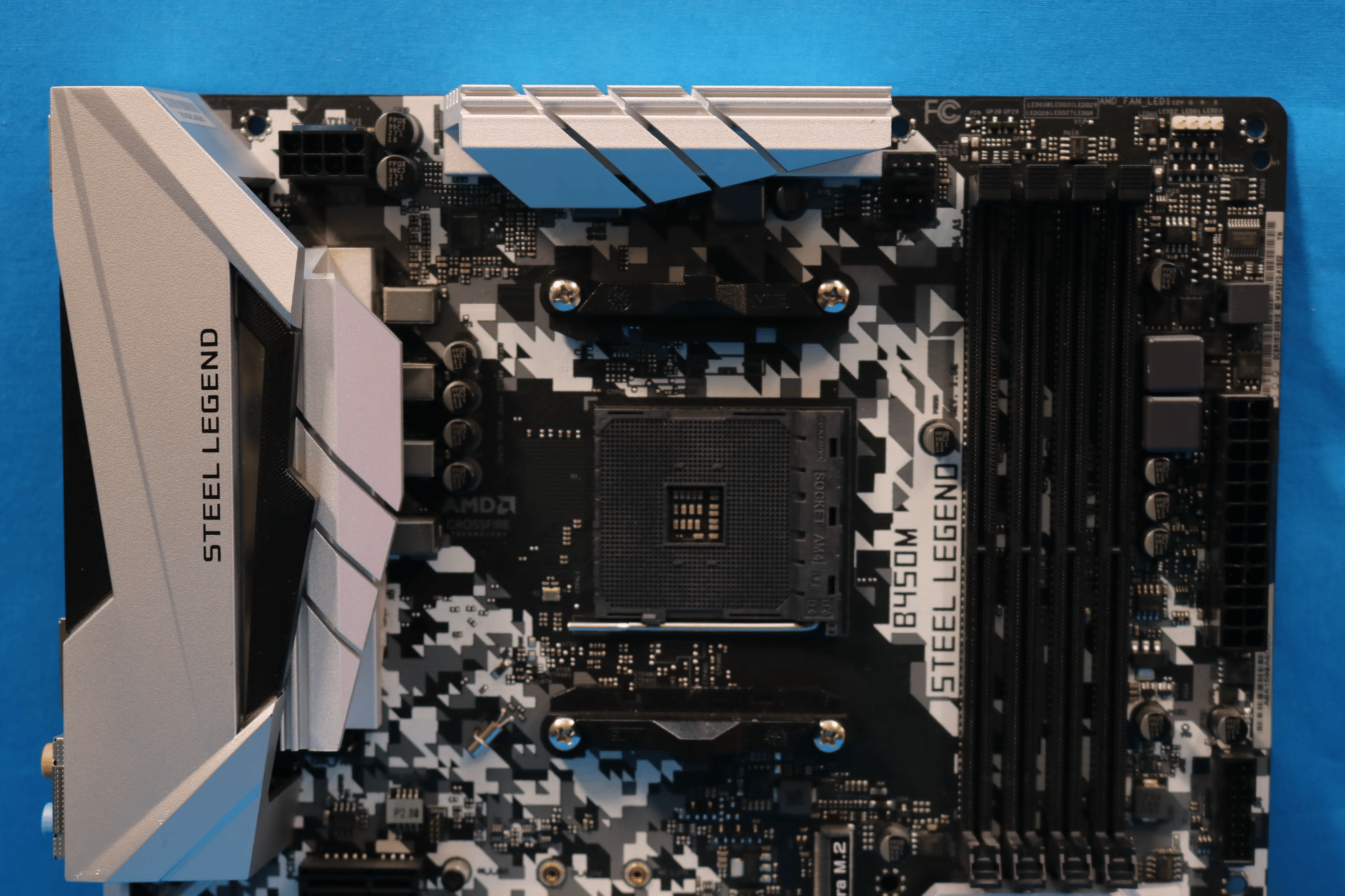 *Newst BIOS* ASRock B450M Steel Legend AMD Socket AM4 DDR4 MicroATX RGB Desktop Motherboard & I/O