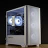 🧊❄️🧊 White Gaming PC – RTX 2070 Super, Ryzen 5 5500, 16GB RAM, 512GB SSD - WiFi, BlueTooth 🧊❄️🧊
