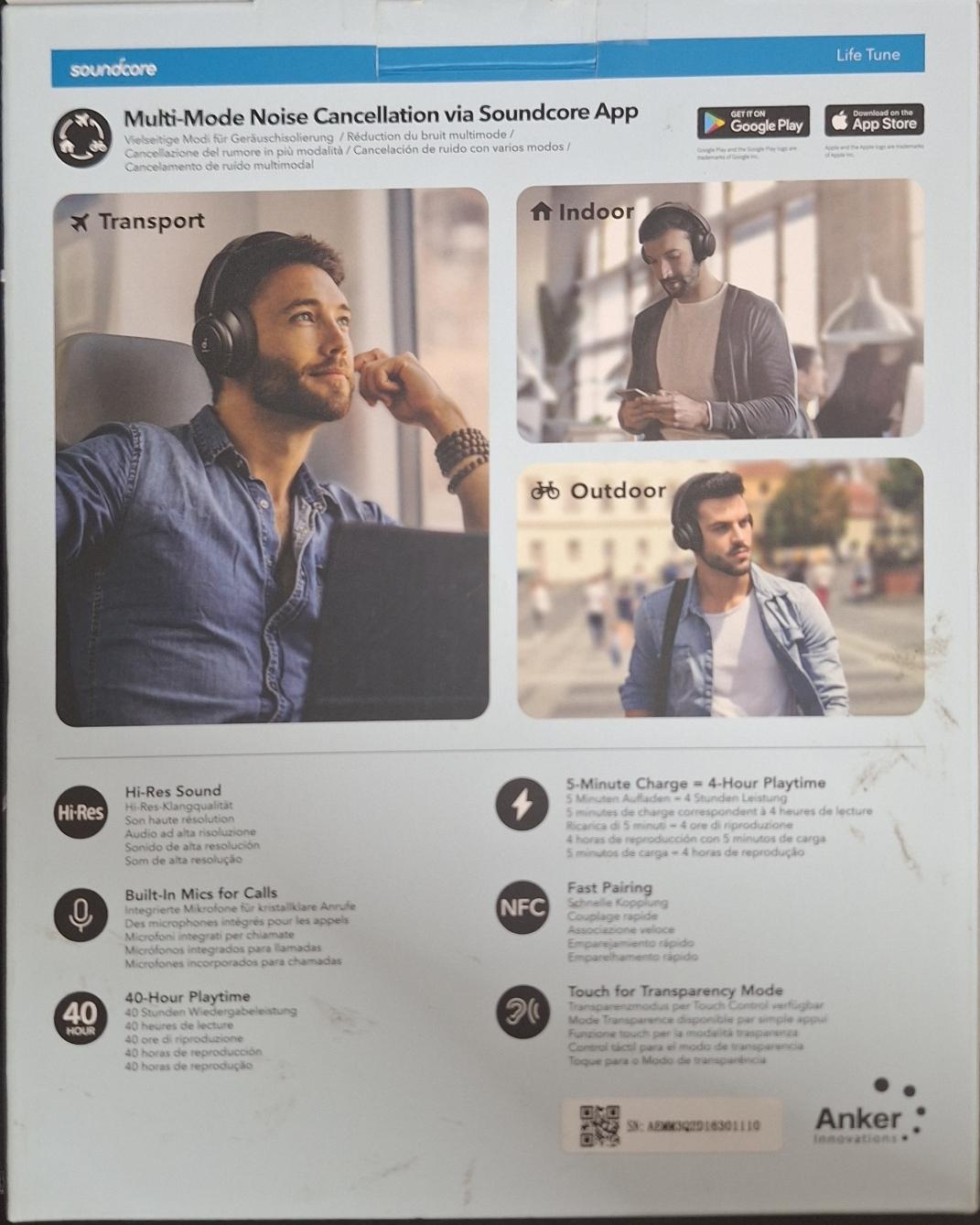 SoudCore Anker | Life Tune Headphones