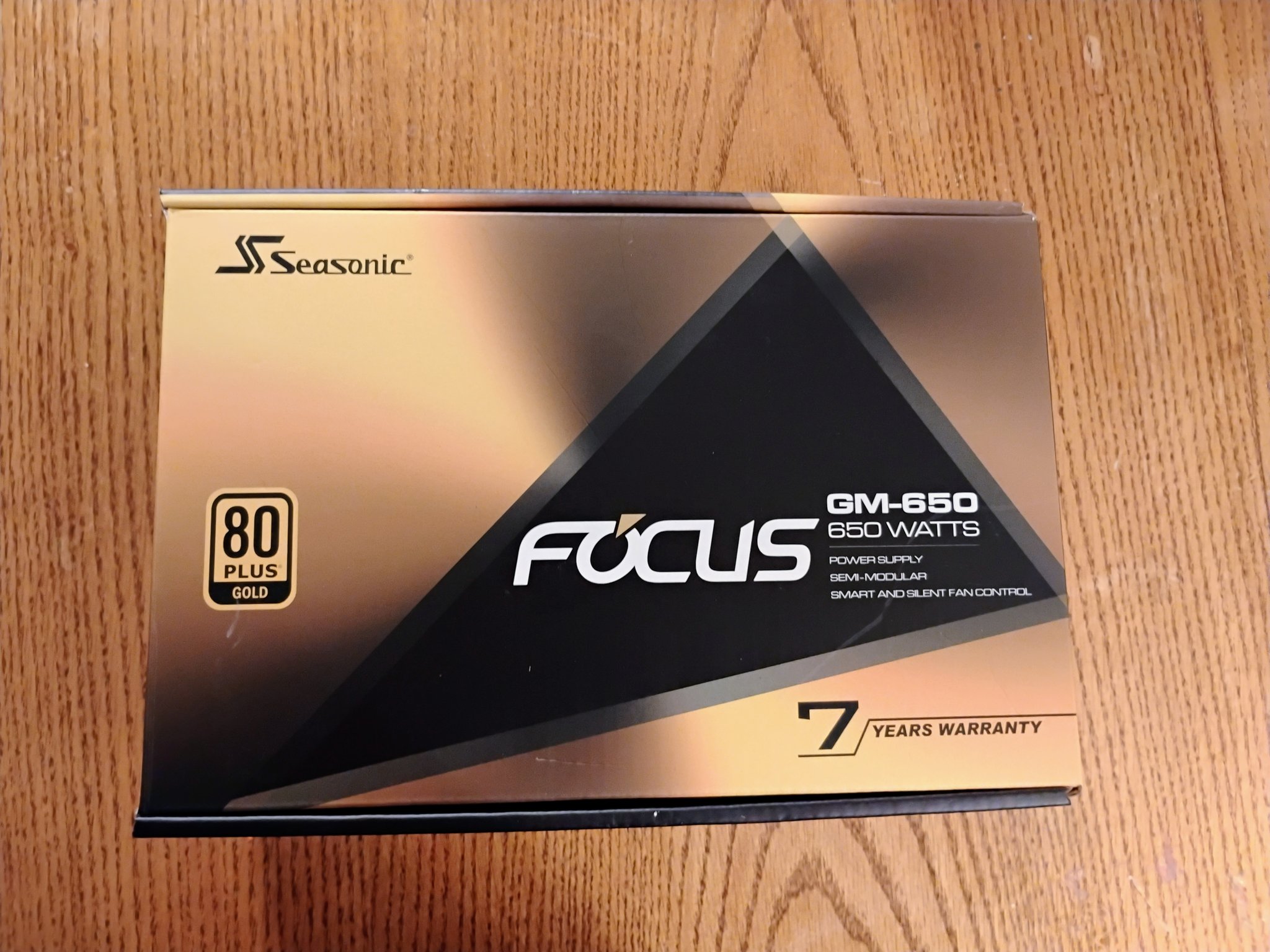 Seasonic focus gm 650 PSU