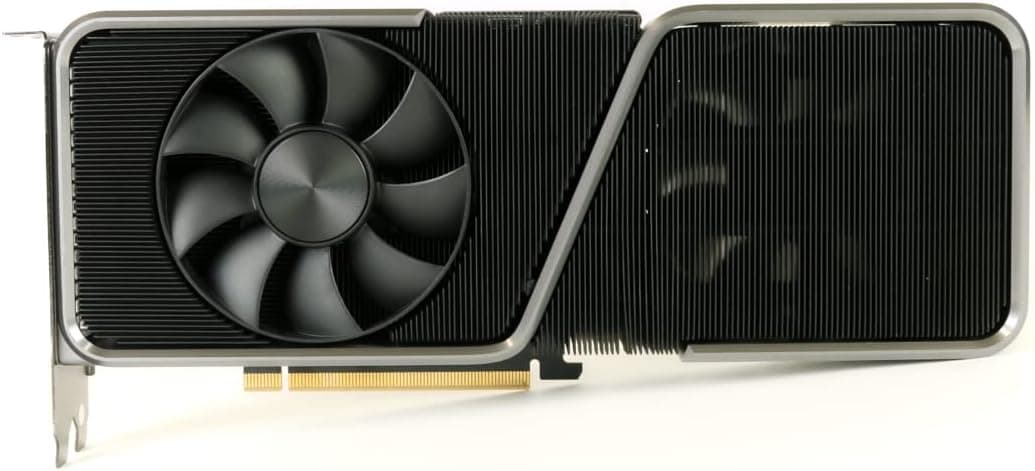 NVIDIA GeForce RTX 3070 Ti Founders Edition 8GB GDDR6X PCI Express 4.0 Graphics Card Titanium/Black