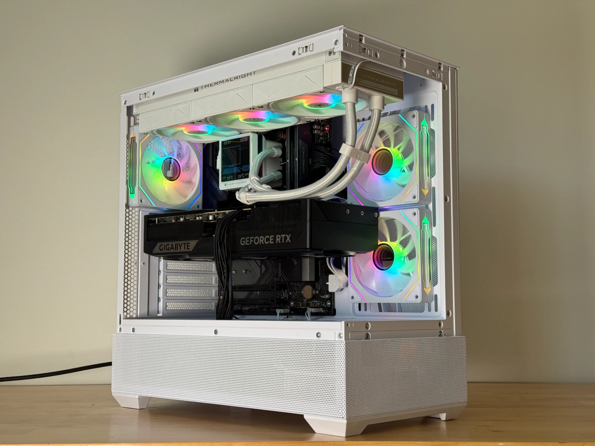 RTX 5090 Ryzen 7 9800x3d Gaming PC 4TB SSD 96GB DDR4