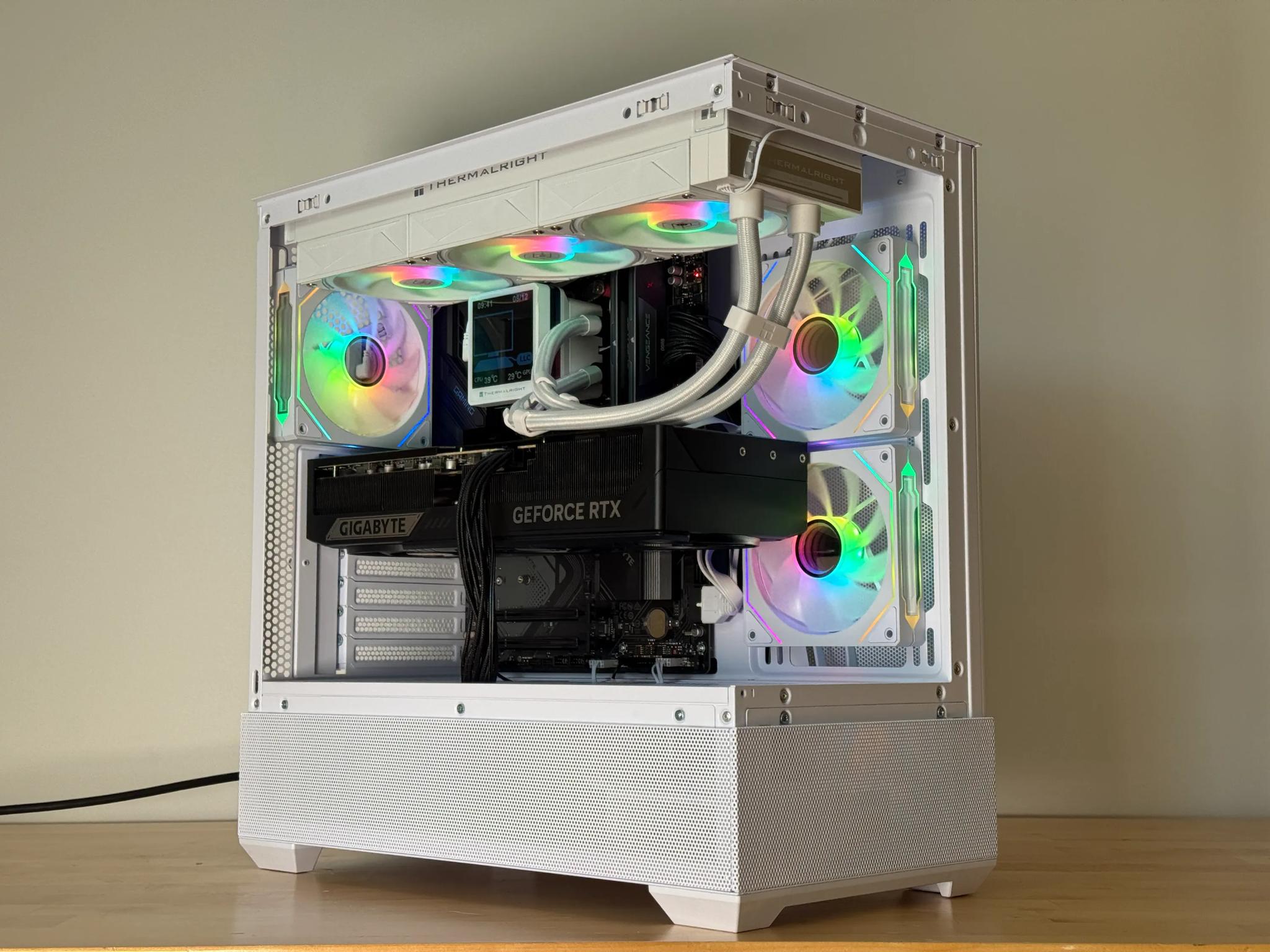 RTX 5090 Ryzen 7 9800x3d Gaming PC 4TB SSD 96GB DDR4