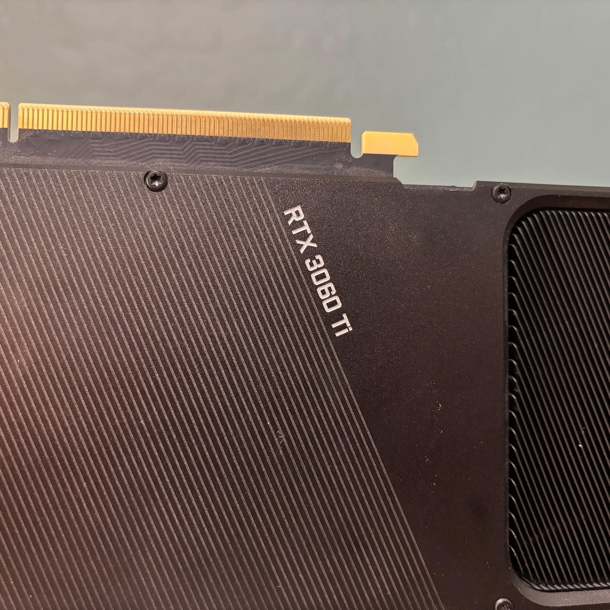 Founders Edition RTX 3060 TI