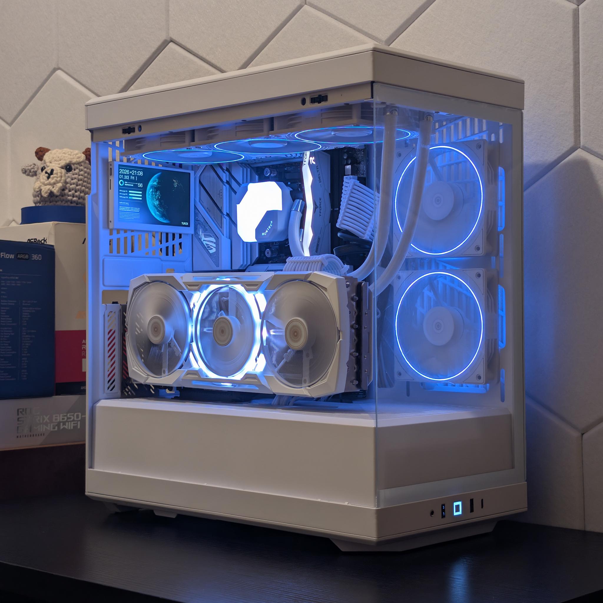 🦢🤍4K Gaming Beast | RX 7900XTX | Ryzen 9 7900X | 2TB SSD | 32GB RAM | WiFi 6 & Bluetooth🤍🦢