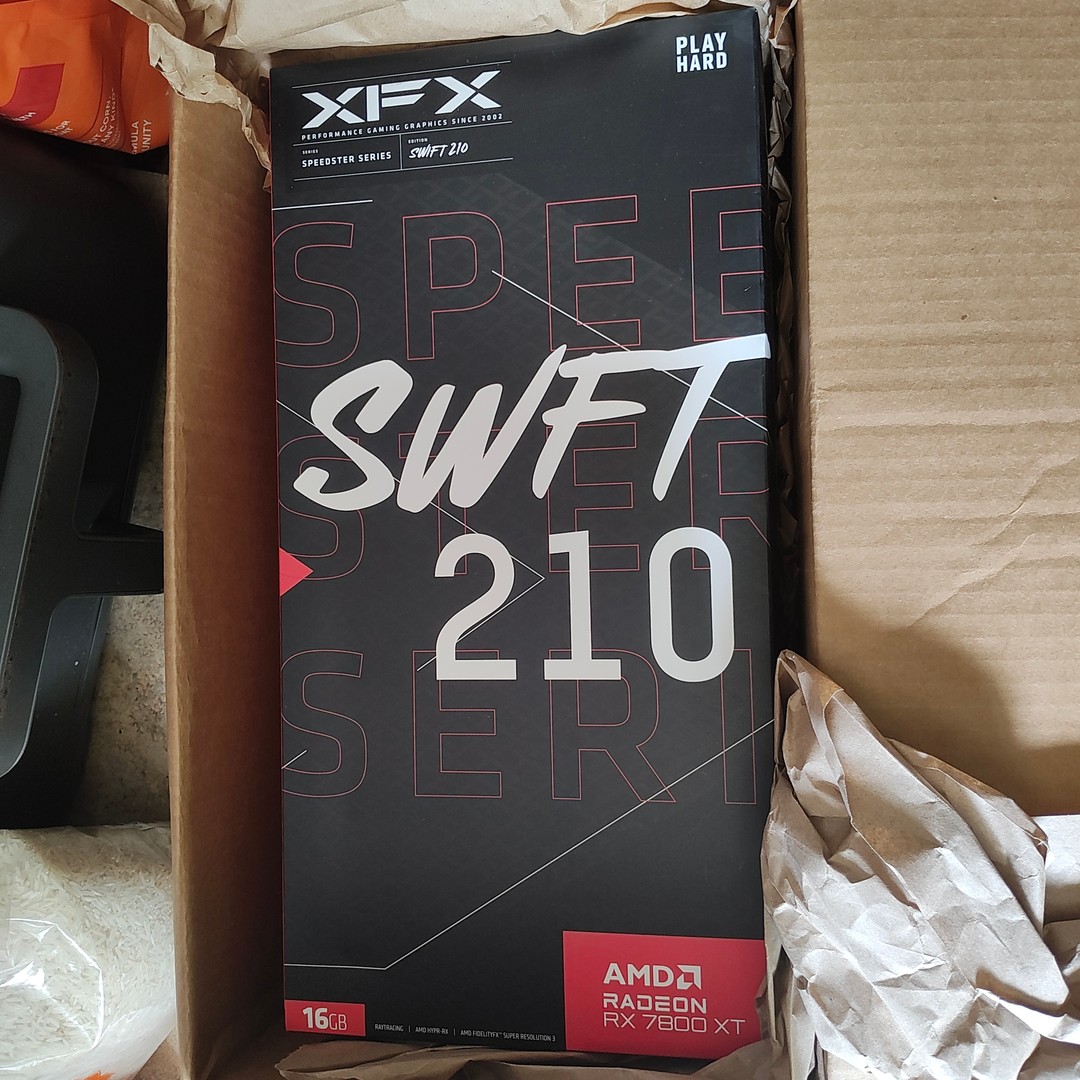 XFX Speedster MERC 210 Black Radeon RX 7800 XT | Jawa