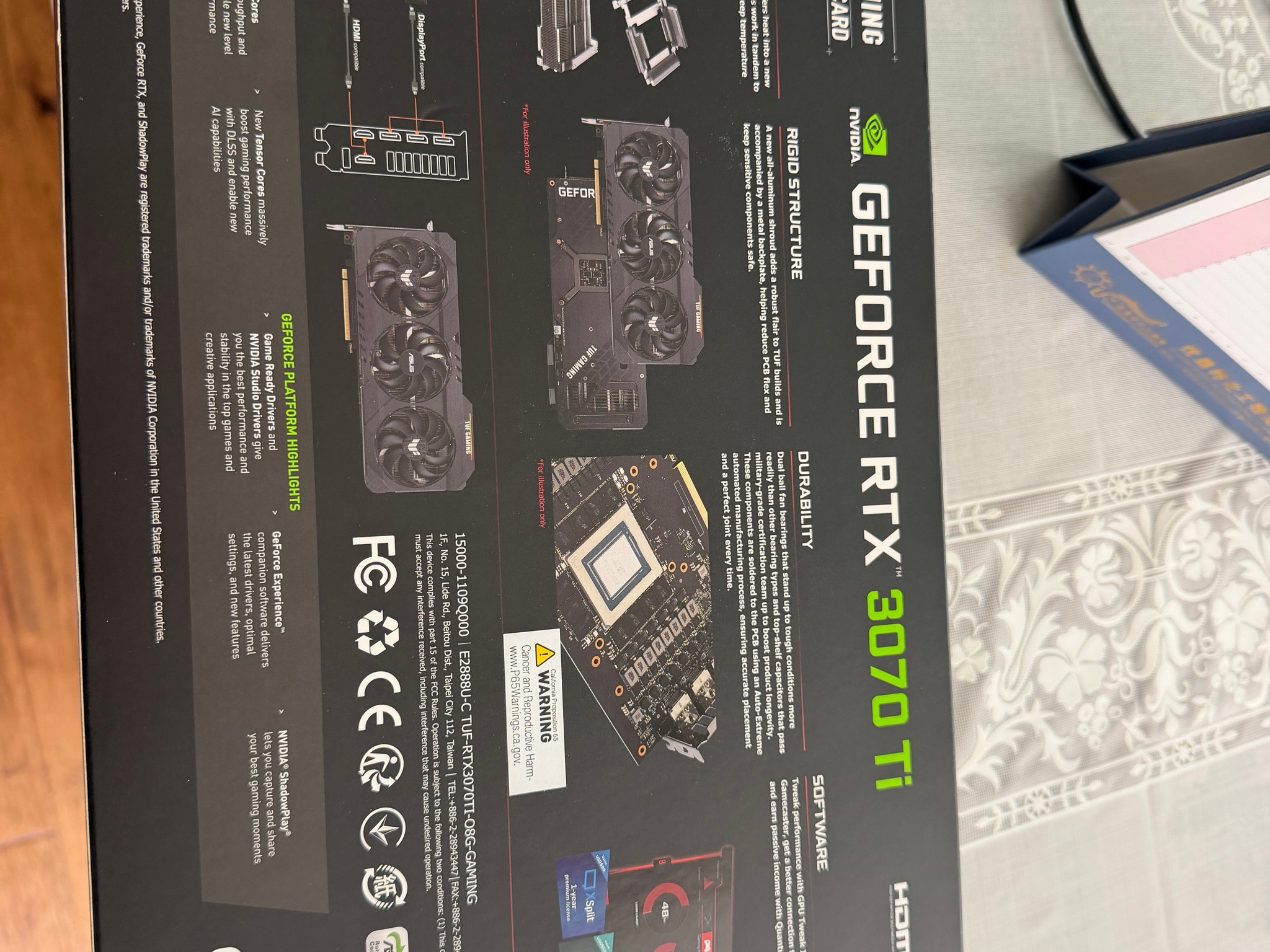 ASUS TUF Gaming GeForce RTX 3070 Ti