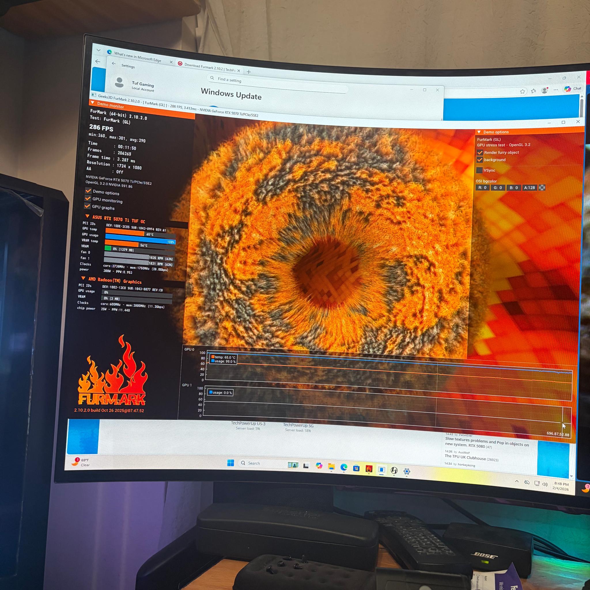 9800X3D / 5070 Ti / X870E /Gen5. ASUS TUF x Lian Li Premium Gaming PC