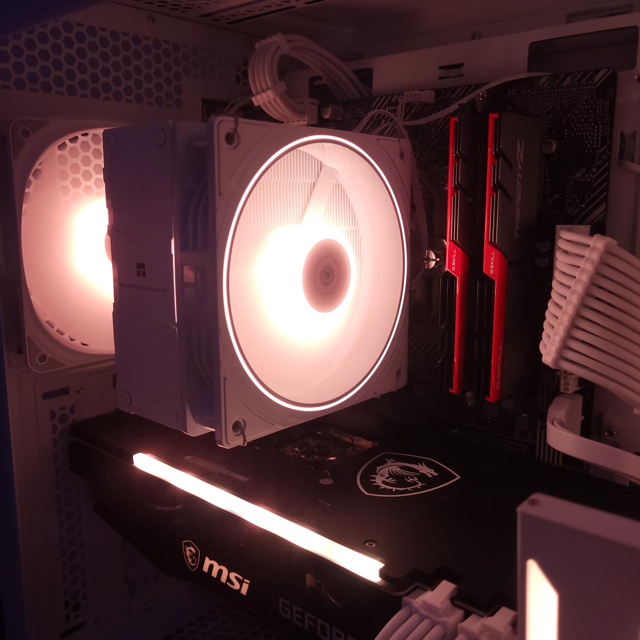 White Gaming PC: RTX 3070 | I5 10400F | 32GB RAM | 1.25TB SSD | WiFi | ARGB