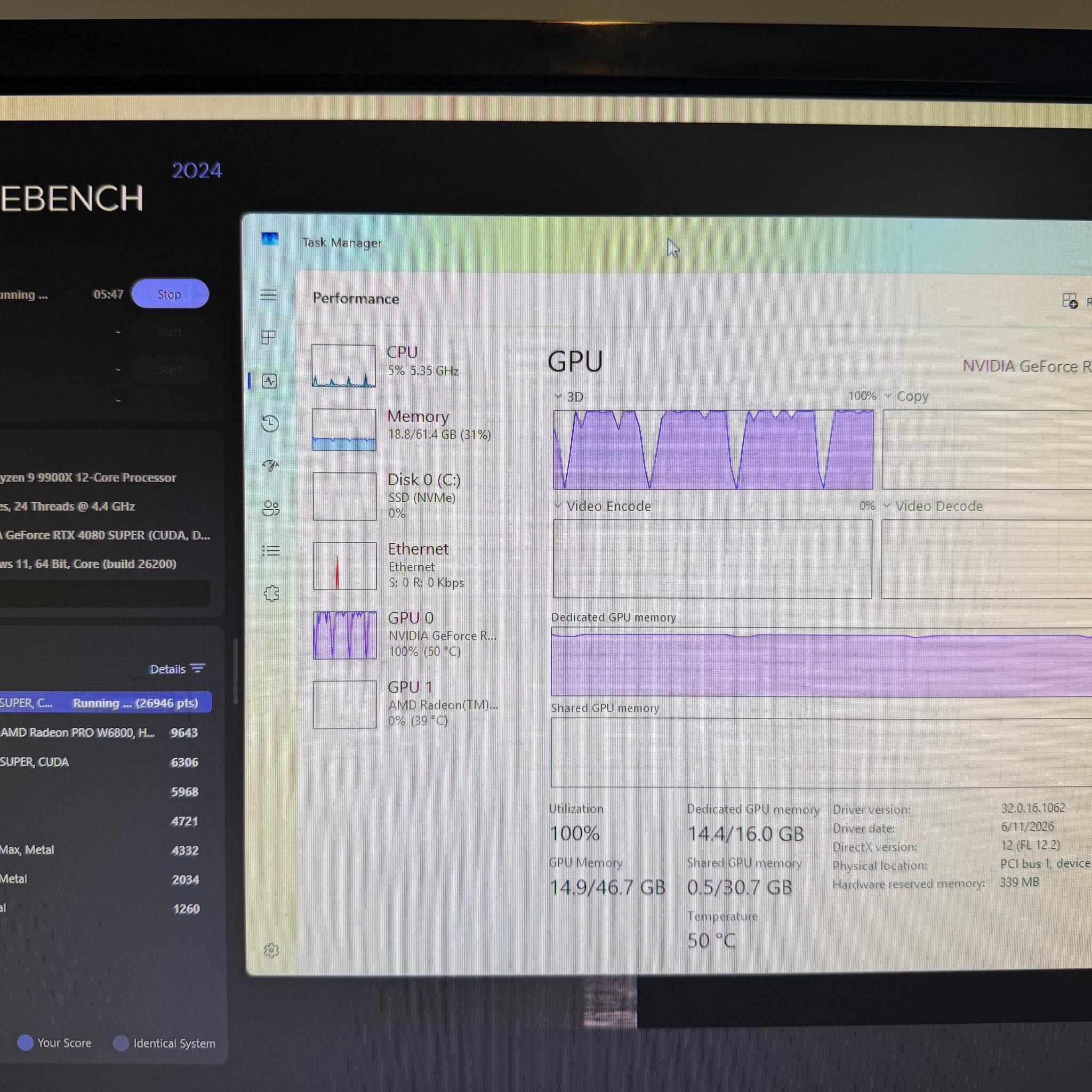 Gaming PC | Nvidia RTX 4080 Super | RYZEN 9 9900x | 64GB DDR5 | 2TB SSD | WIFI & BT | WINDOWS 11