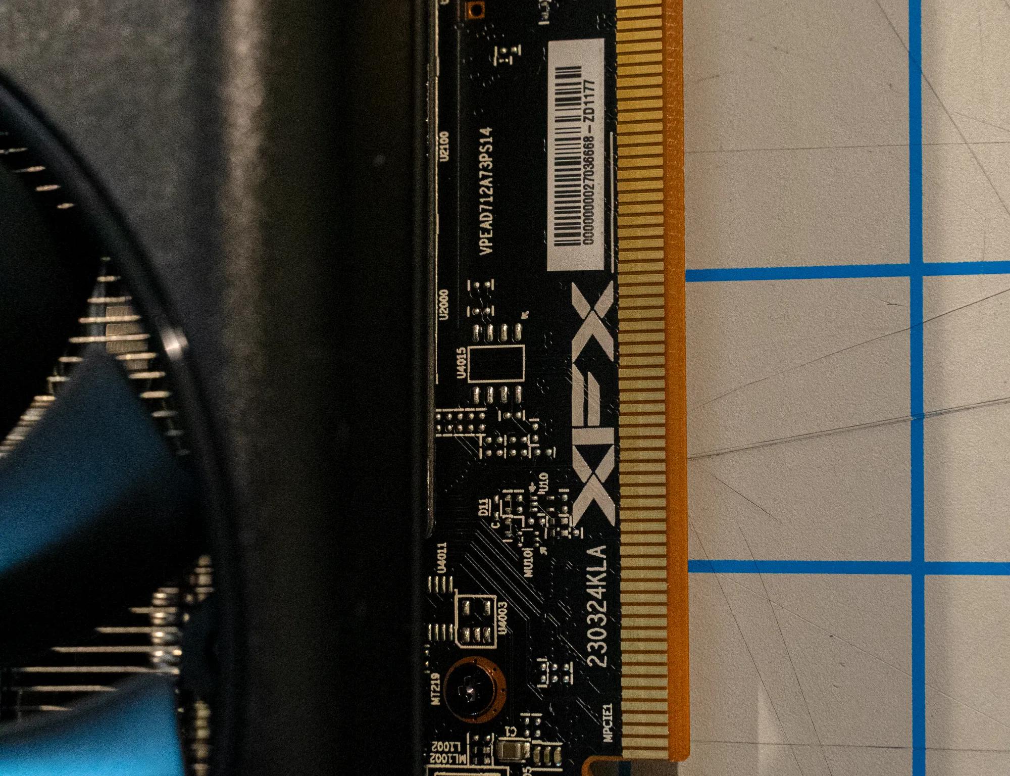 USED LIKE NEW - XFX Speedster Merc 319 AMD Radeon 7800XT 16GB