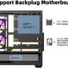 SAMA SV02 Black ATX PC Case w/ 3 ARGB Fans Pre-Installed