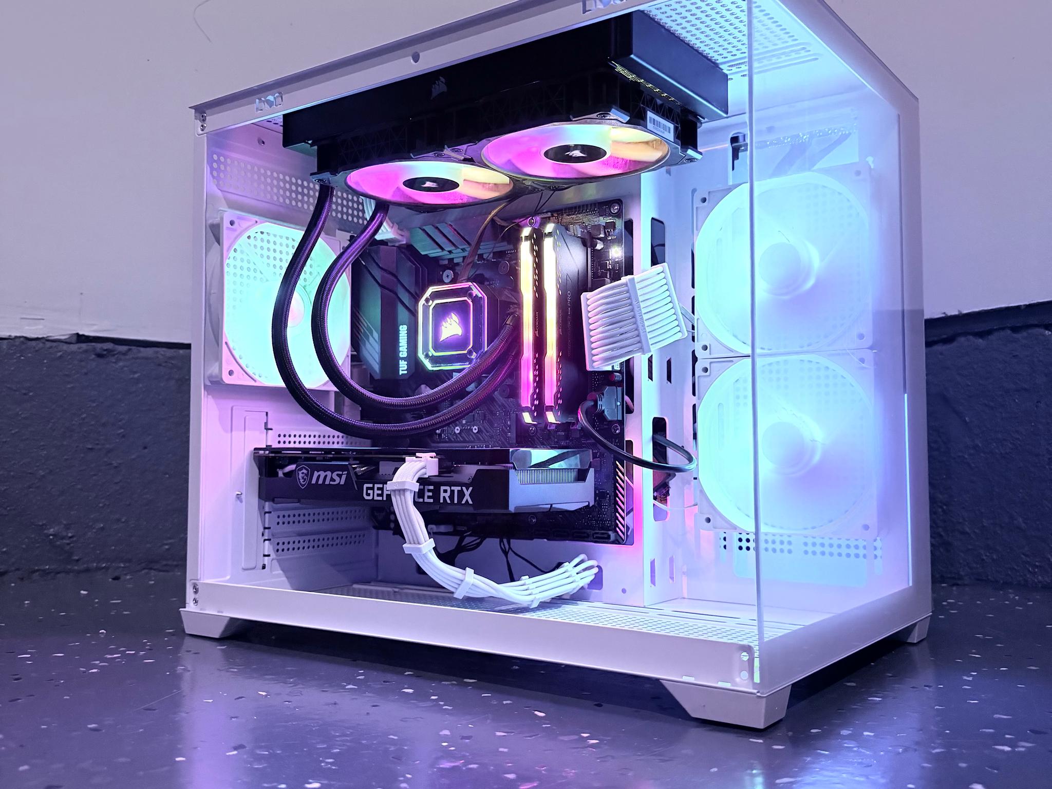 🌈"Cosmic Bloom"⚪️ | 1080p Gaming | Ryzen 7 5800X | RTX 3060 12GB | 32GB Ram | 1TB SSD | Free Ship