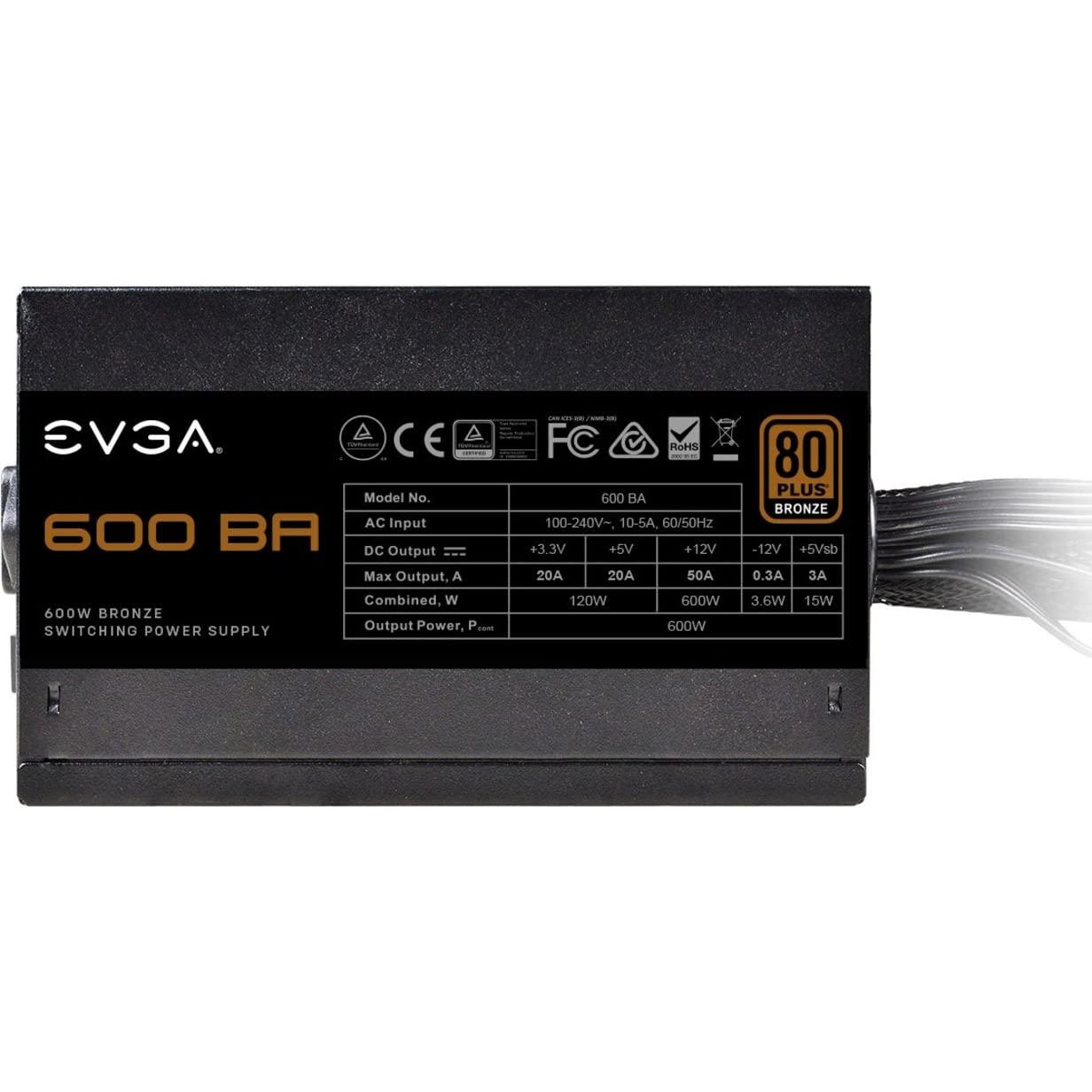 Used EVGA 600 BA 600w