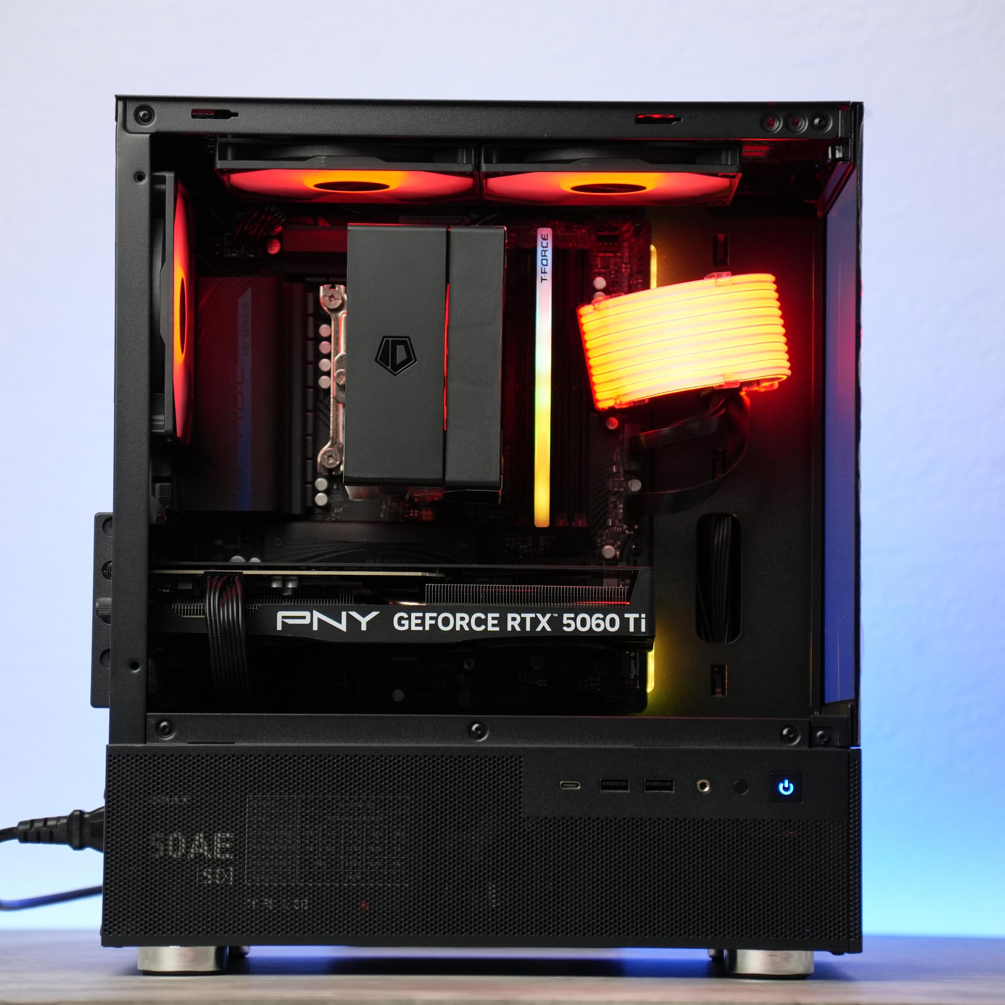 Gaming PC | RTX 5060TI 16GB | i5 12600KF | 16GB DDR5 | 1TB SSD | WIN 11 | WiFi & BT