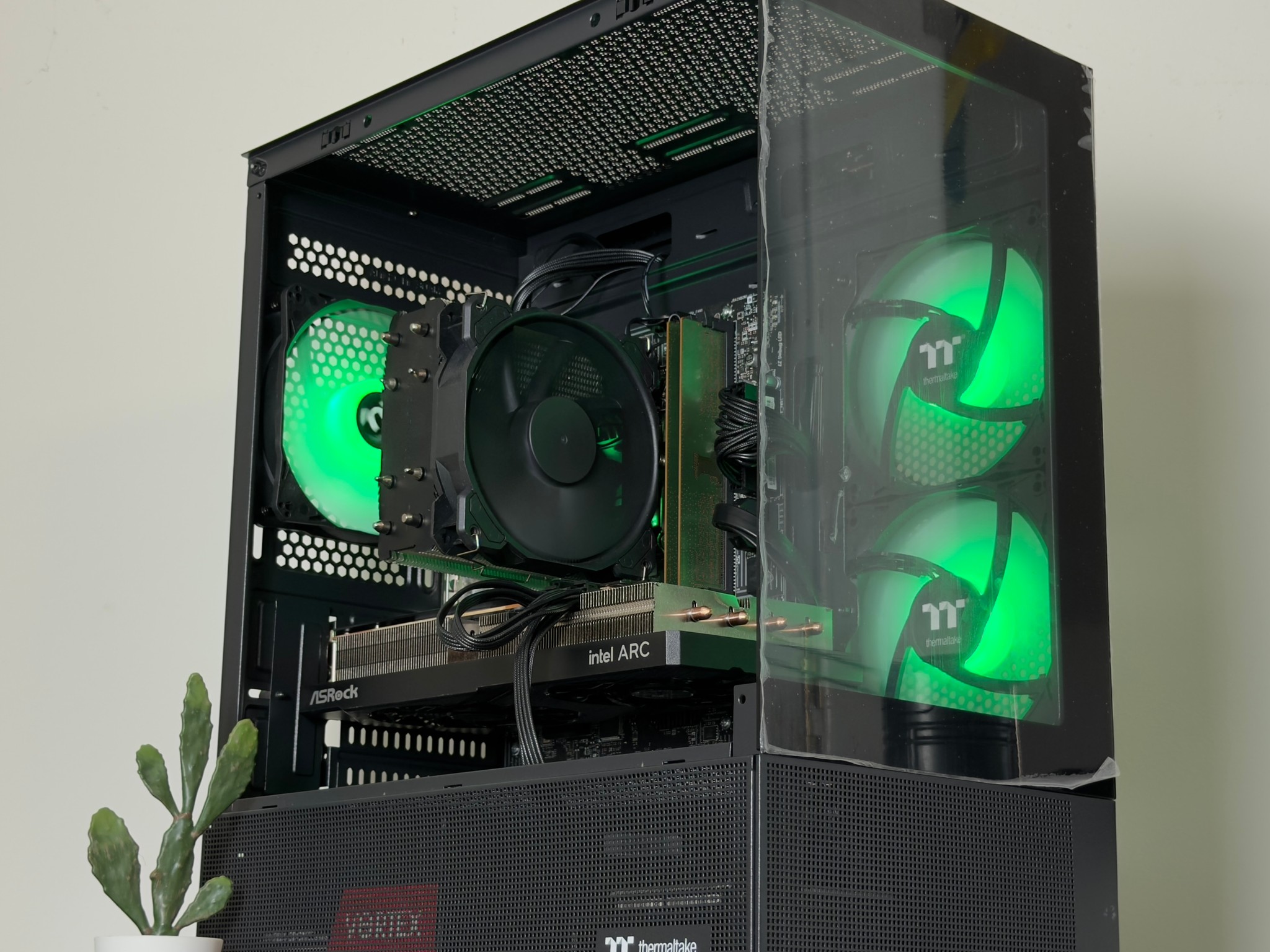 ⚫️ INTEL i5 10400 | INTEL ARC A580 | 1.5TB Storage | 16gb RAM | 1080p GAMING PC ⚫️