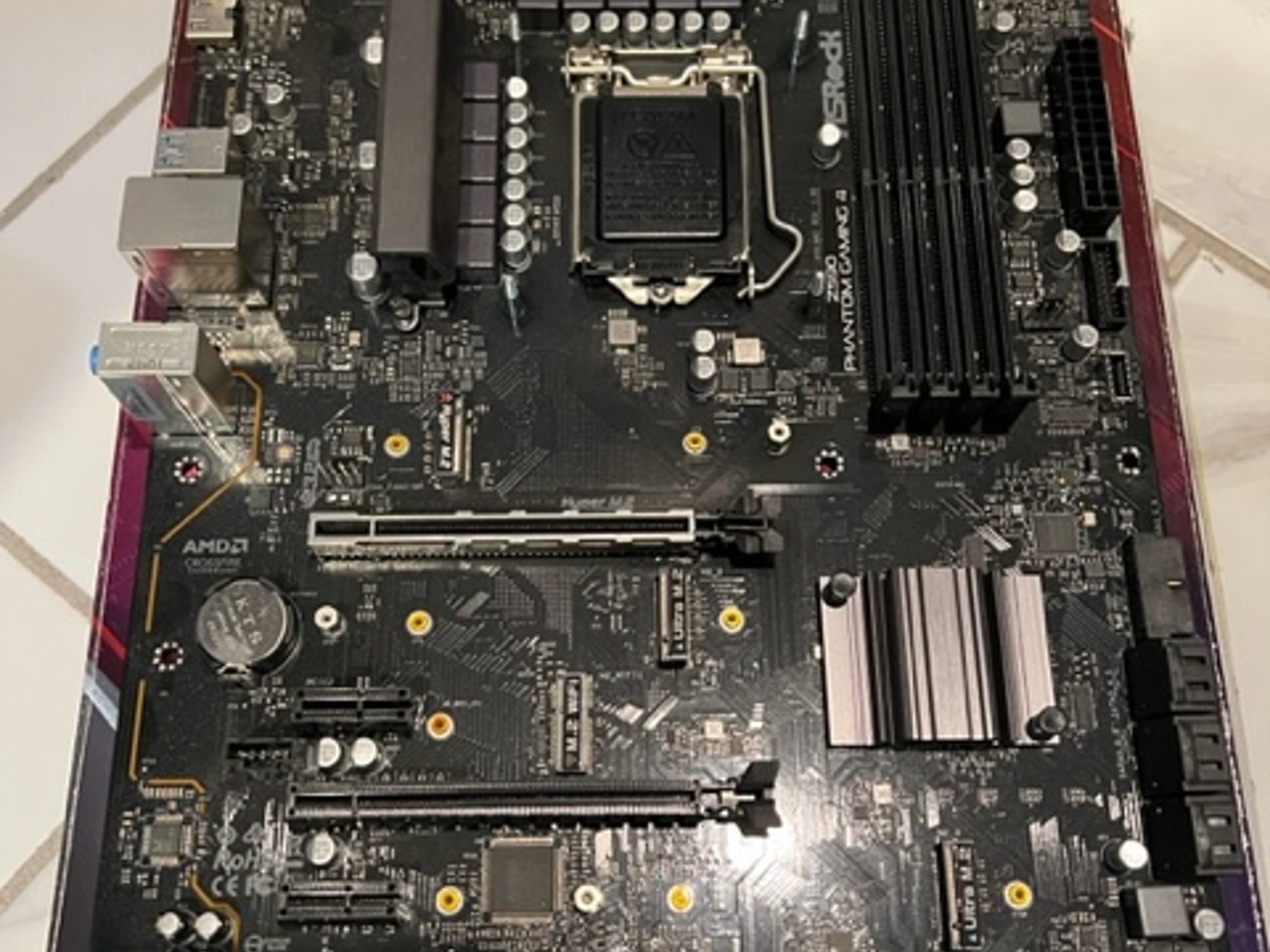 Asrock Z590 Phantom Gaming 4 DDR4 PCIE ATX Intel Motherboard