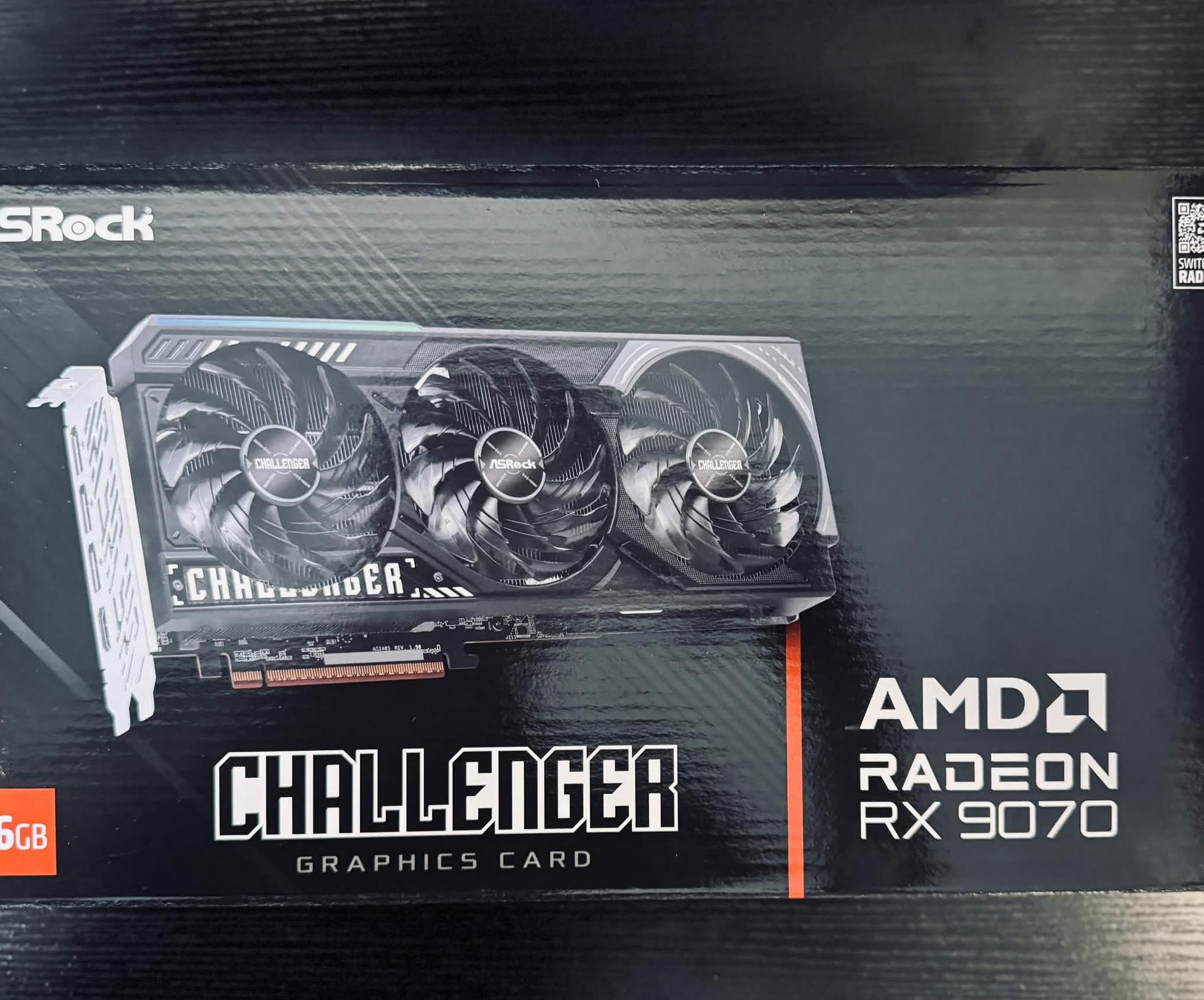 ASRock RX 9070 Challenger 16GB