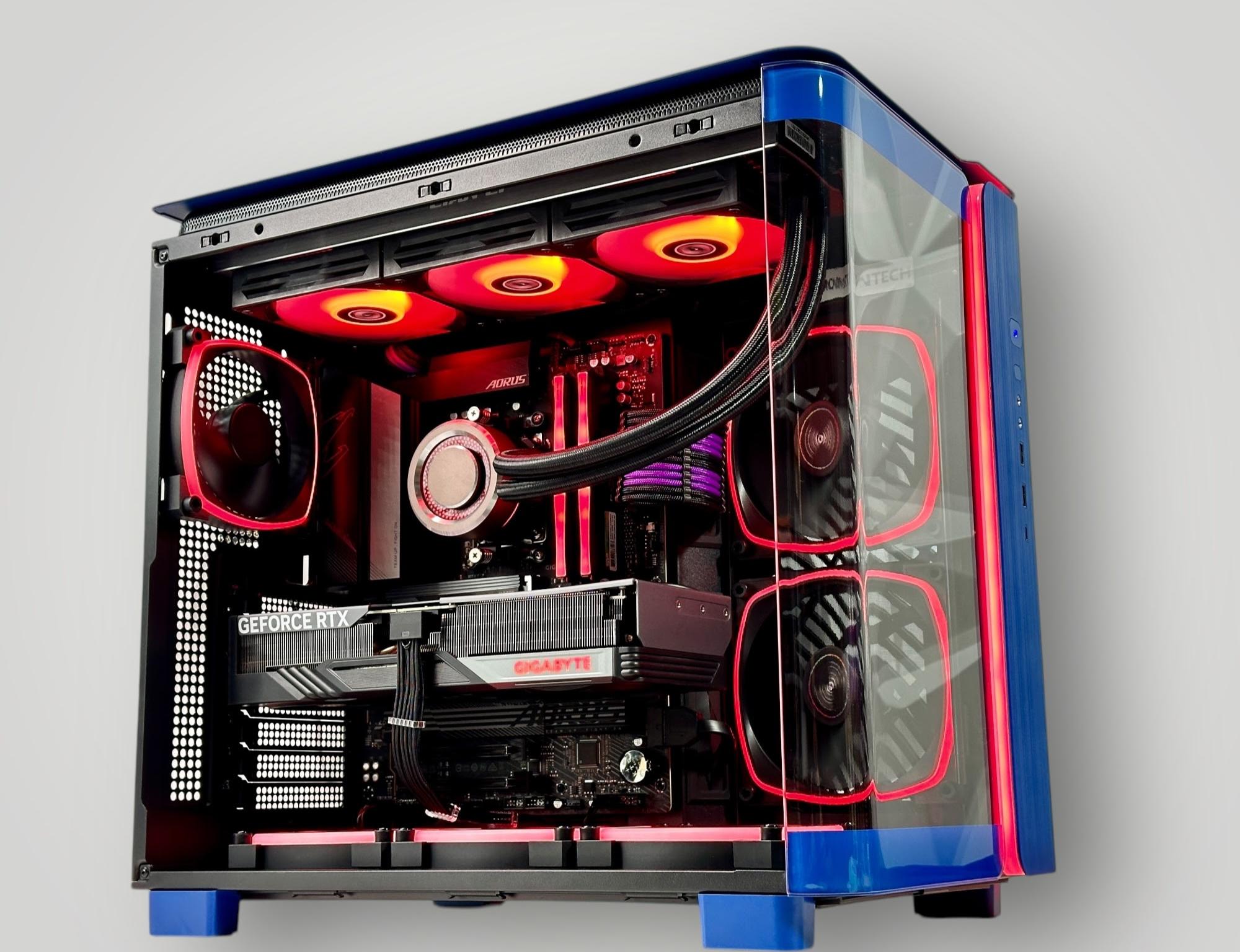 [🏷️💲Sale]🌑Liquid Cooled Gaming PC🔭Nvidia RTX 4070 Ti 12GB🔭Intel 13600KF 14 core🔭32GB DDR4