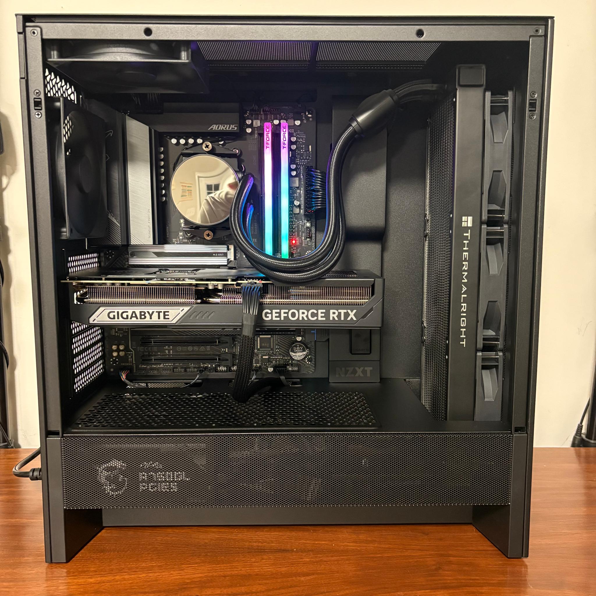 RTX 5070 Ti | Ryzen 7 7800X3D | 32GB DDR5 | 2TB NVMe | 750W PSU | 360mm AIO | ATX Case