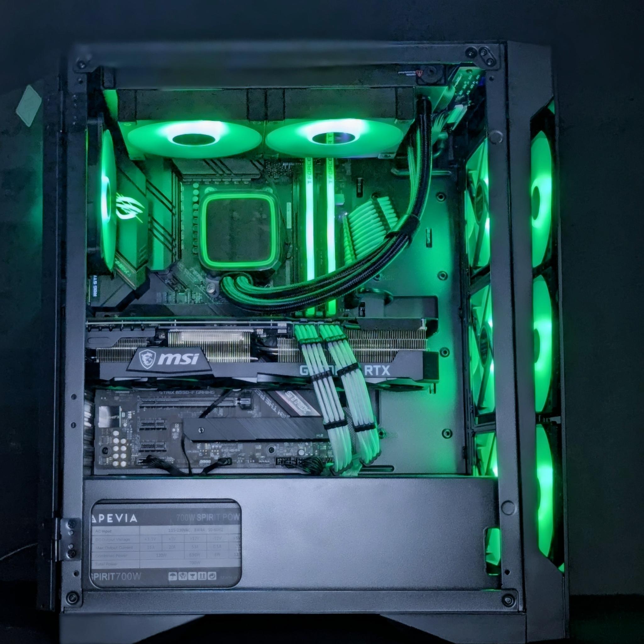 Liquid Cooled🧊💧| RTX3070TI | Ryzen 5@4.2GHz | 1TB NVMe M.2 SSD | Windows 11 Pro(Activated)