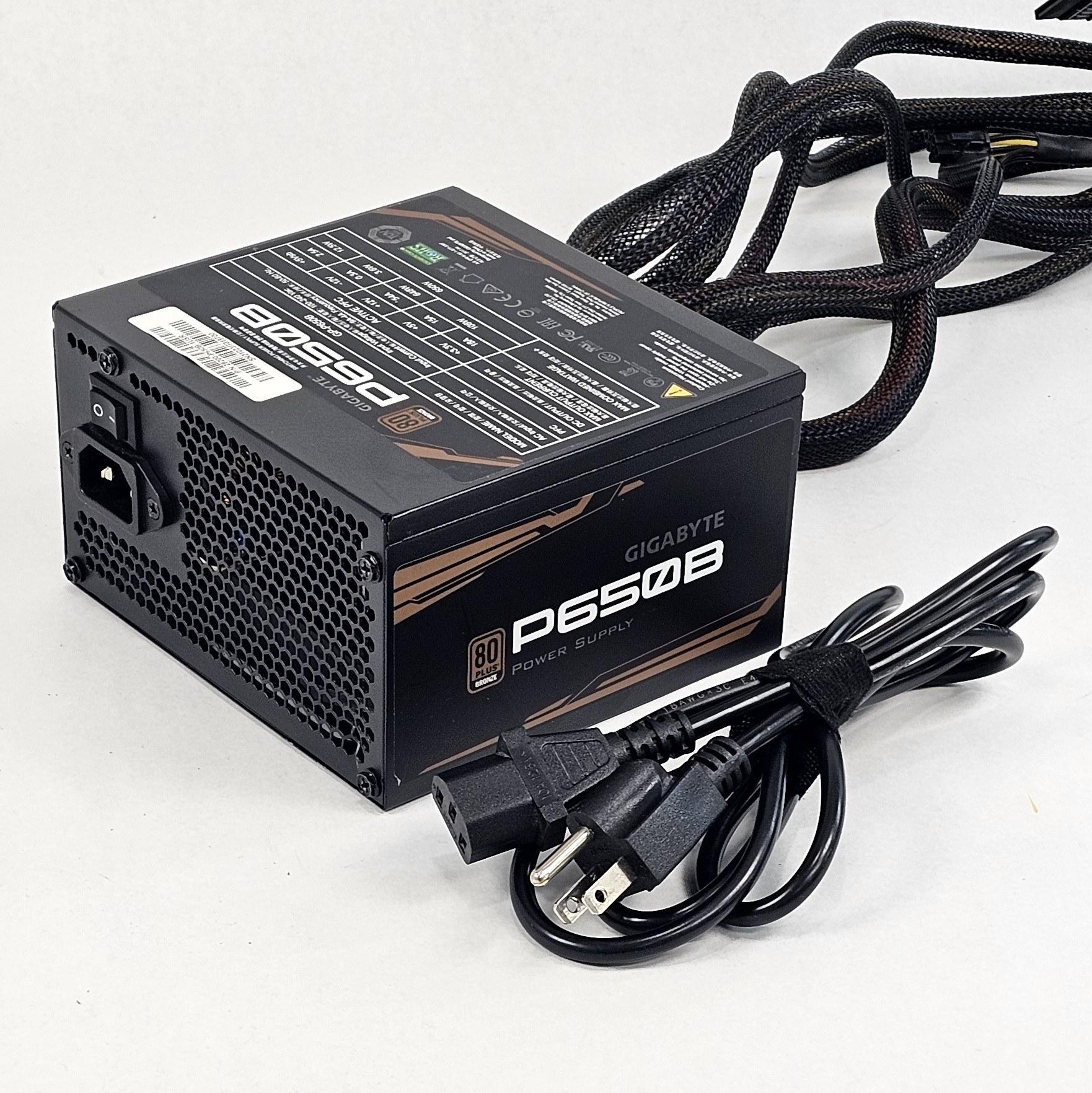650 Watt PSU Gigabyte P650B Power Supply