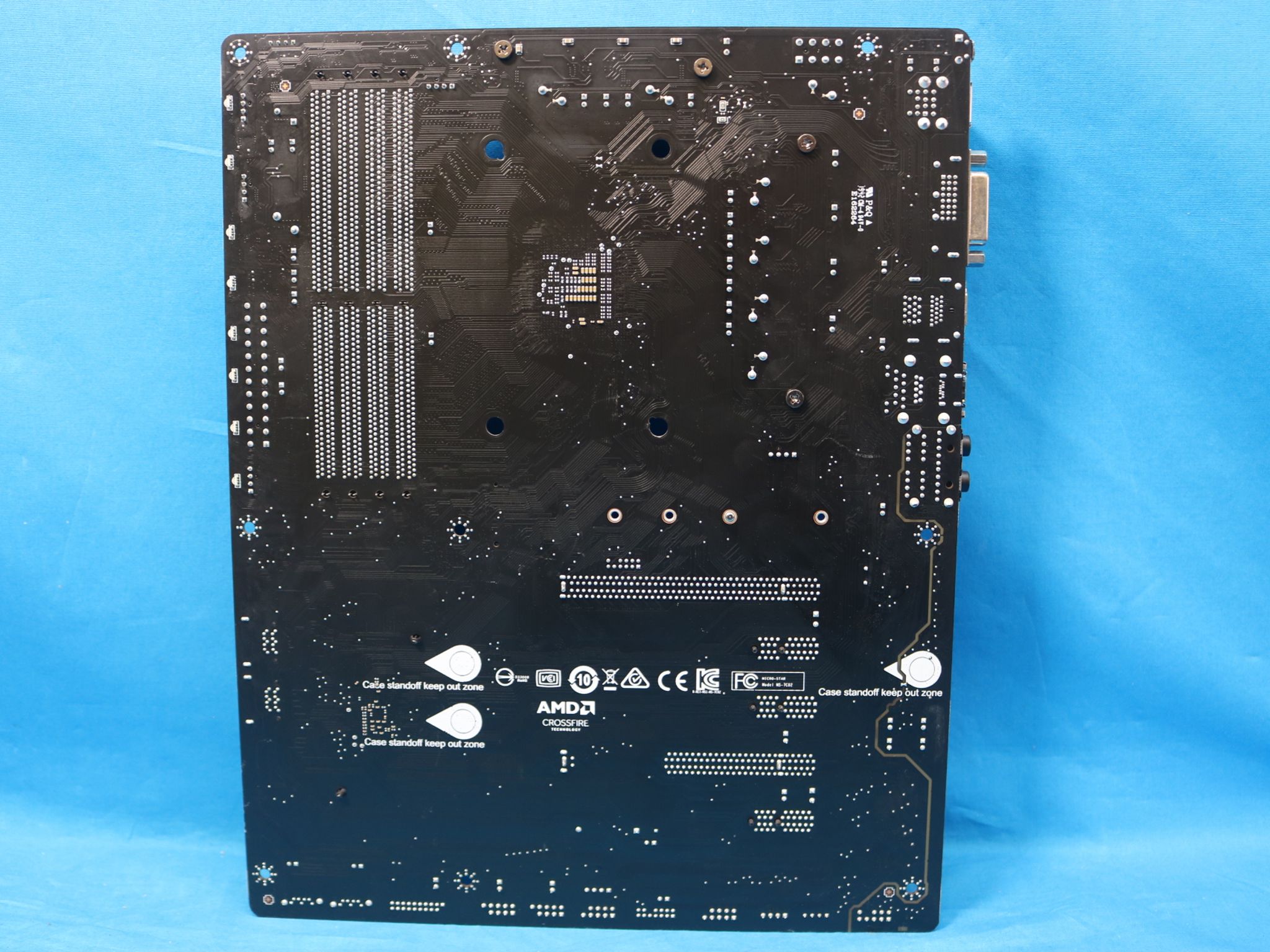 MSI B450 Tomahawk Max AMD Socket AM4 DDR4 ATX Desktop Motherboard No I/O Shield MS-7C02 VER: 1.0