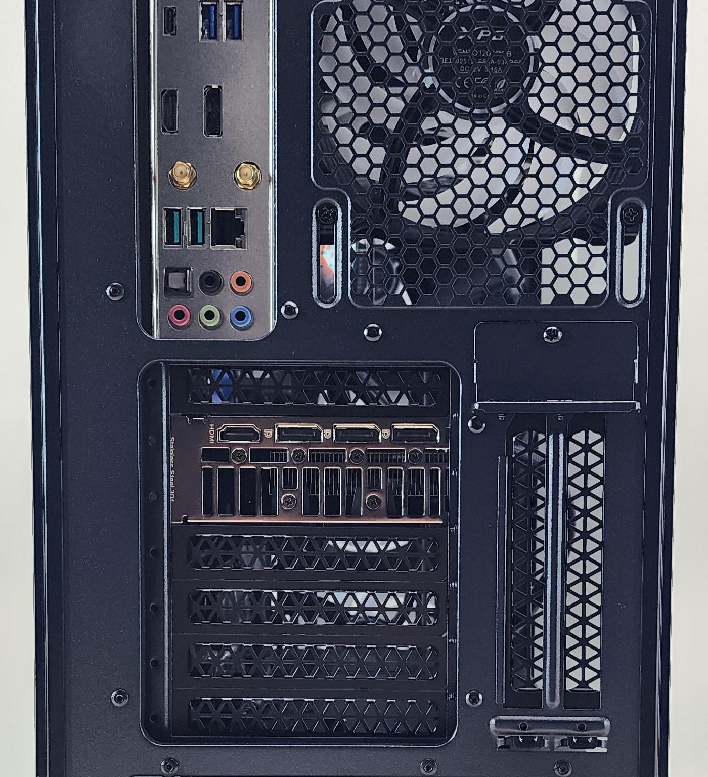 Gaming PC Ryzen 7 5700X 16GB RAM 1TB SSD RTX 4070 12GB Windows 11 Computer