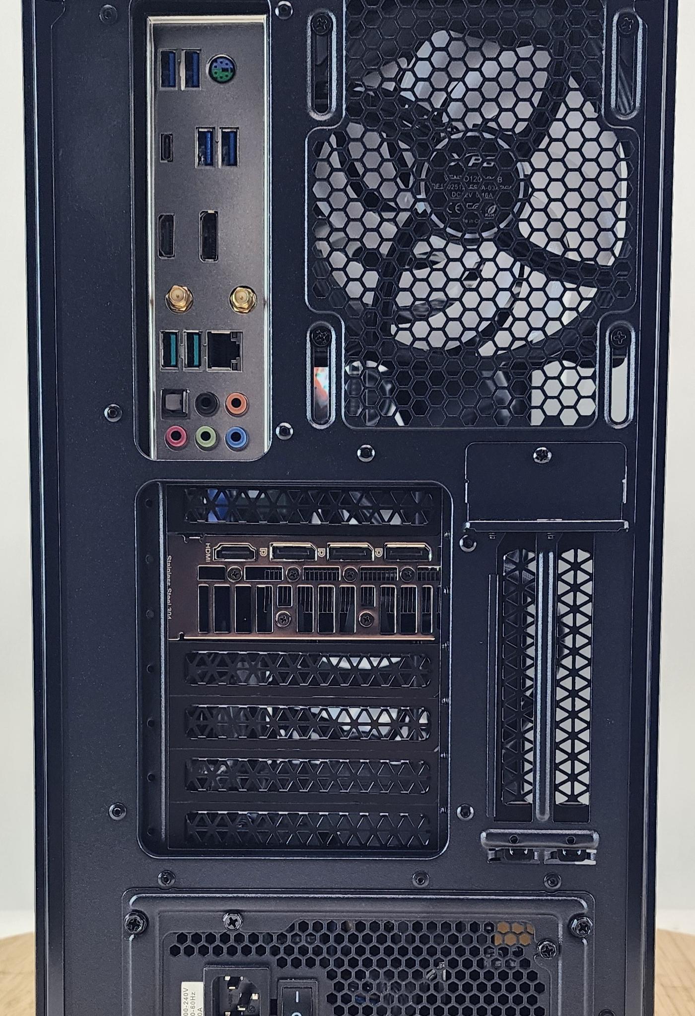 Gaming PC Ryzen 7 5700X 16GB RAM 1TB SSD RTX 4070 12GB Windows 11 Computer