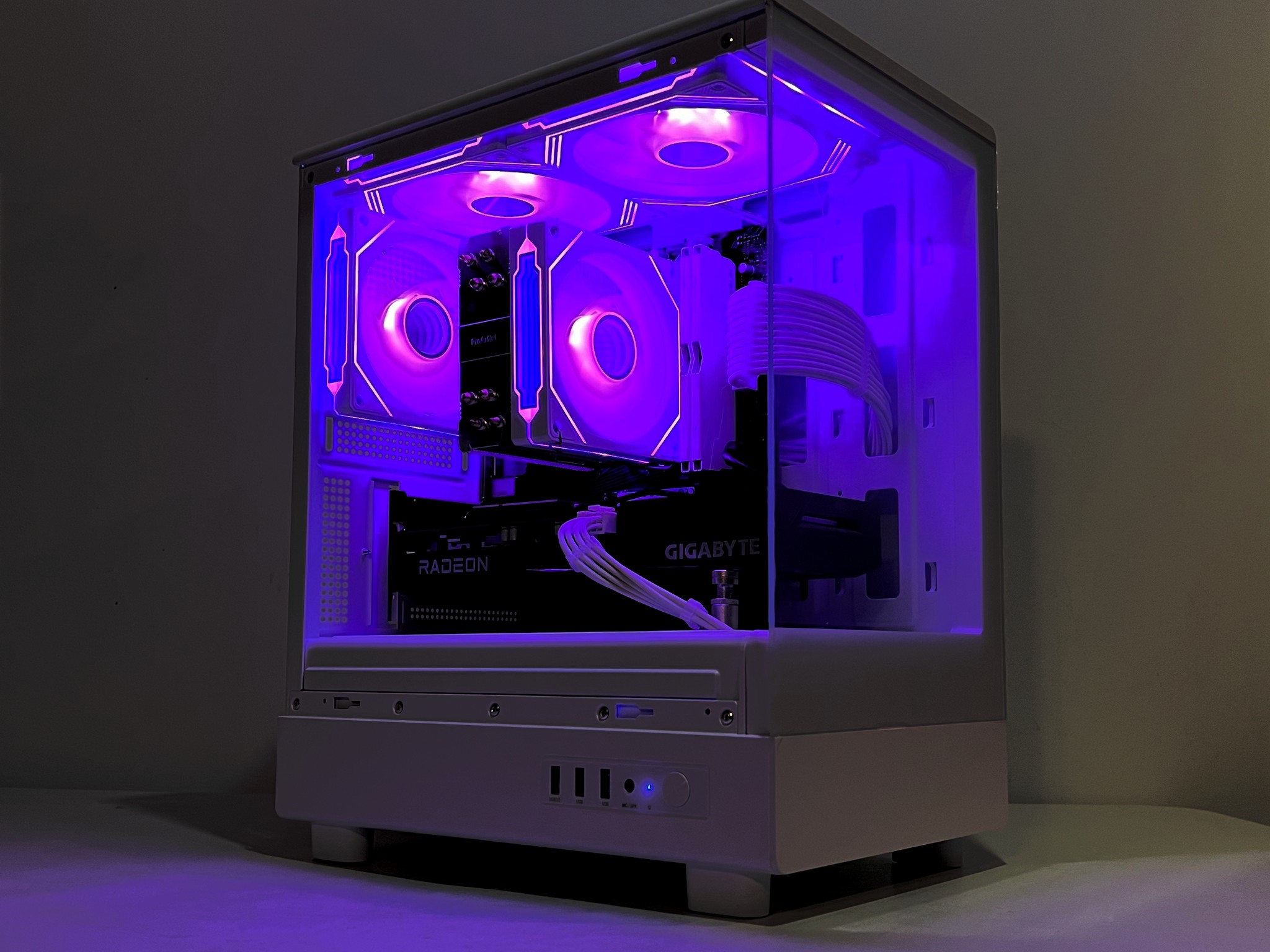 🔥SALE🔥 R5-5600|RX 6600|32GB RAM|1TB M.2||WIFI|ARGB Fans| -DepxTech Pre-Built PC