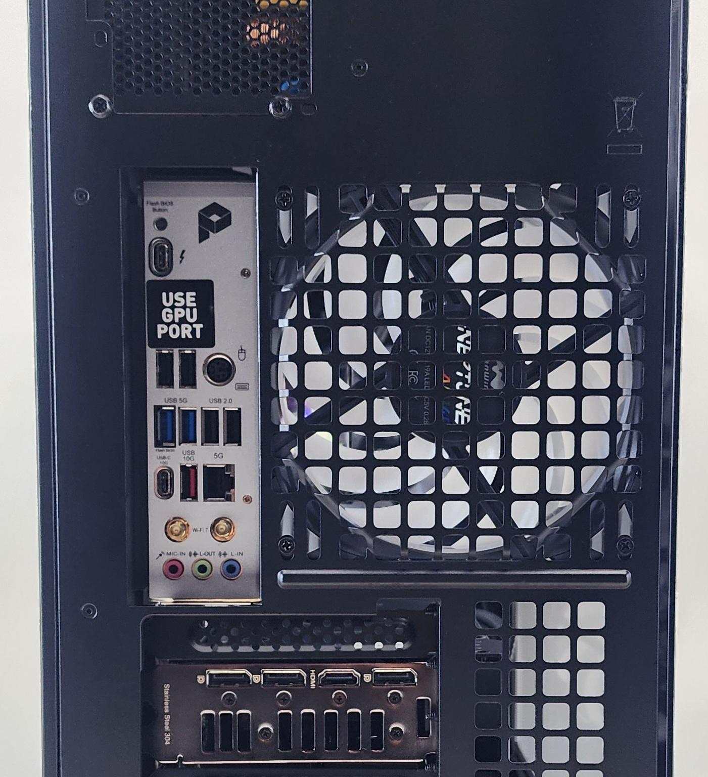Gaming PC Ultra 7 265K 32GB RAM 1TB SSD RTX 4070 12GB Windows 11 Computer