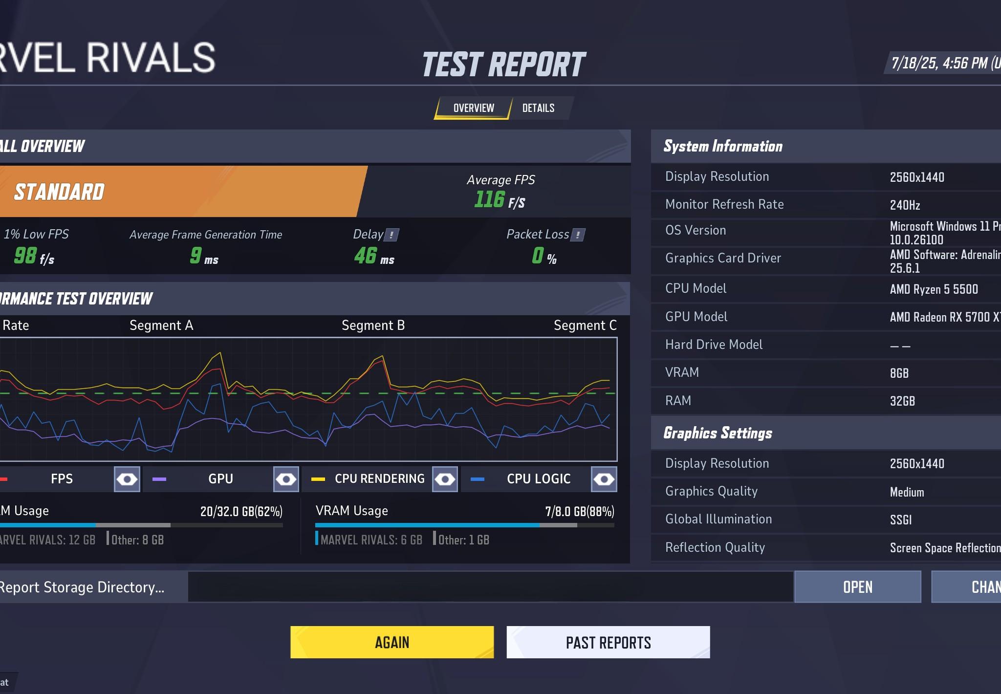 Ryzen 5, RX 5700 XT, 32GB, 1TB SSD, WiFi/BT, Windows 11 Pro