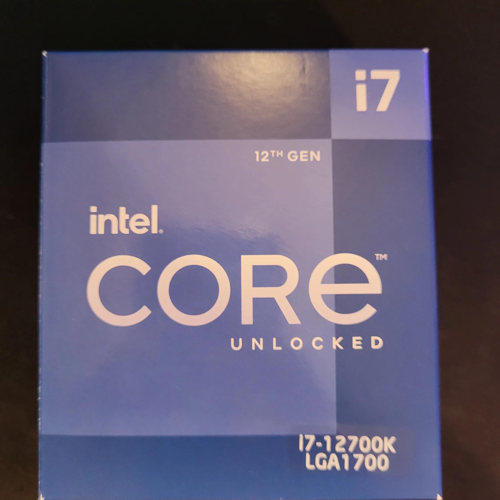*SEALED* Intel Core i7-12700K 12-Core(8P-4E) LGA 1700 CPU