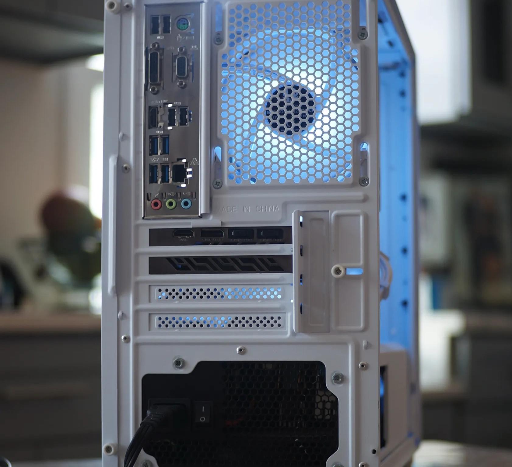 Ryzen 5 2600, RX 5500XT White Gaming/Streaming PC