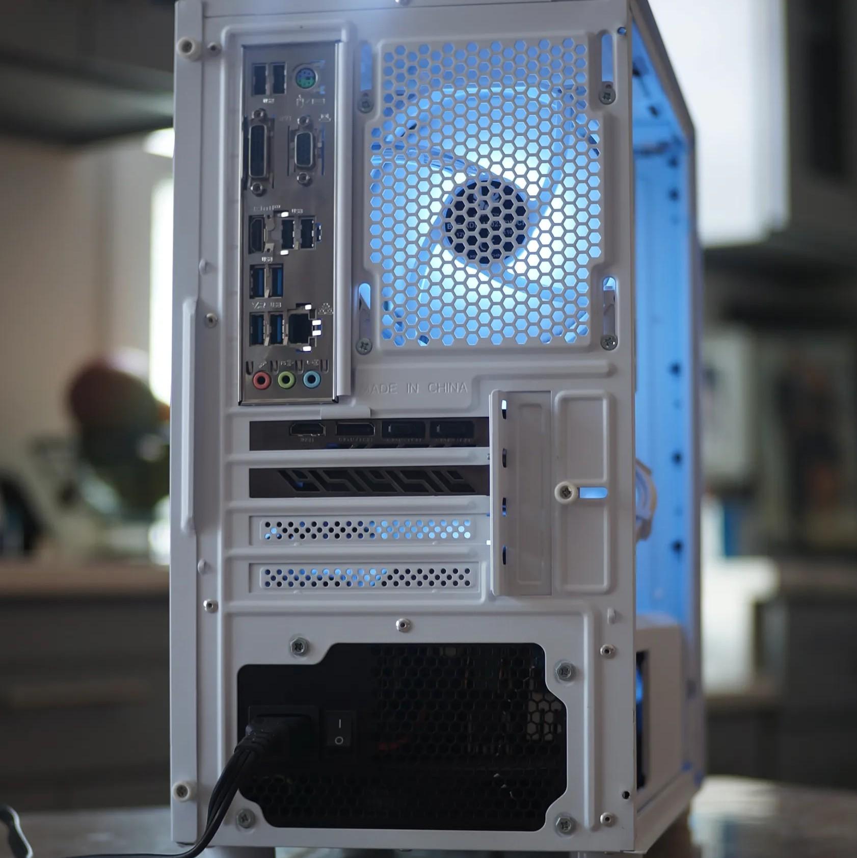 Ryzen 5 2600, RX 5500XT White Gaming/Streaming PC