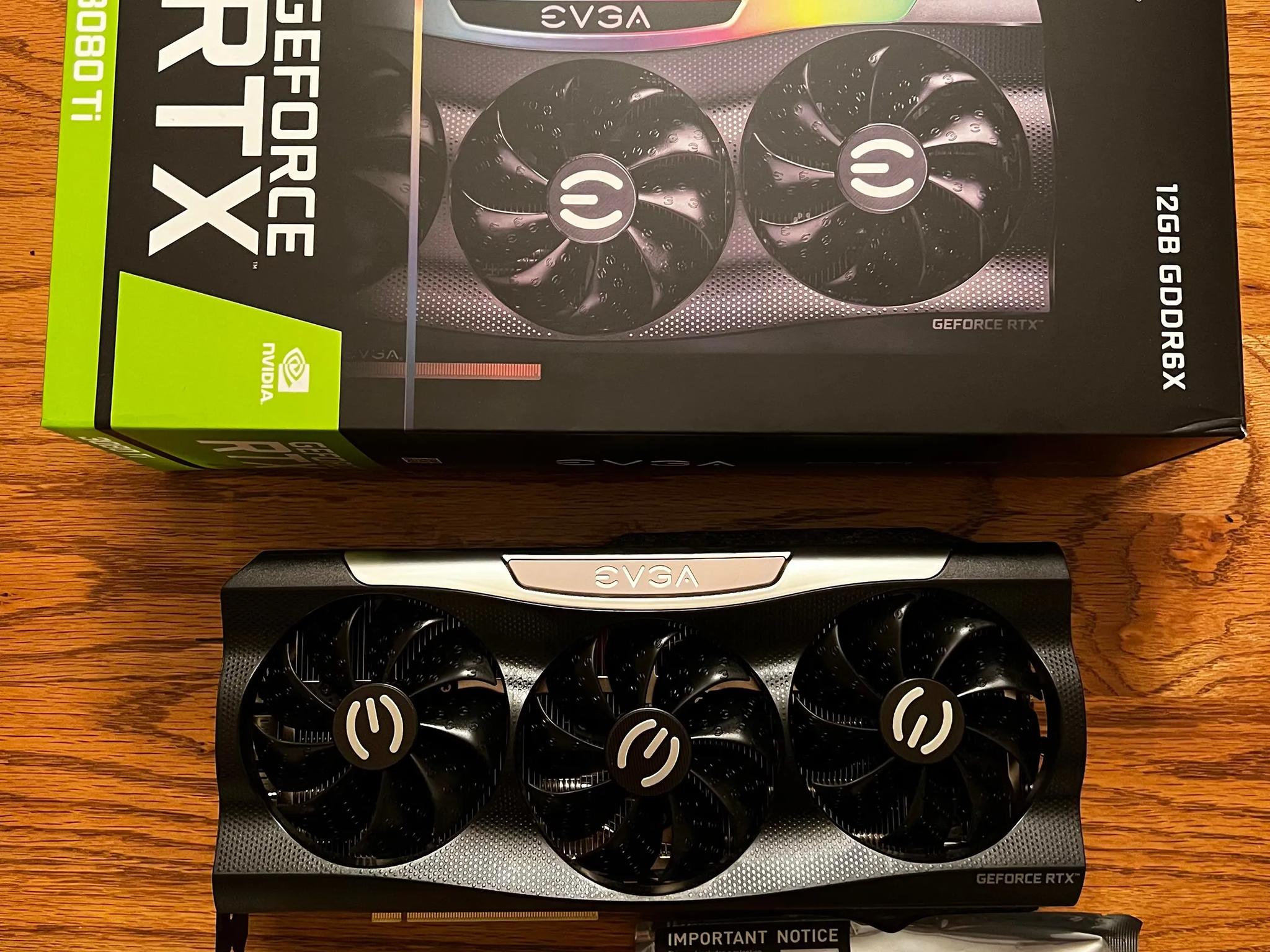 EVGA GeForce RTX 3080 Ti FTW3 Ultra - Excellent Condition, 22+ Months of Warranty Left