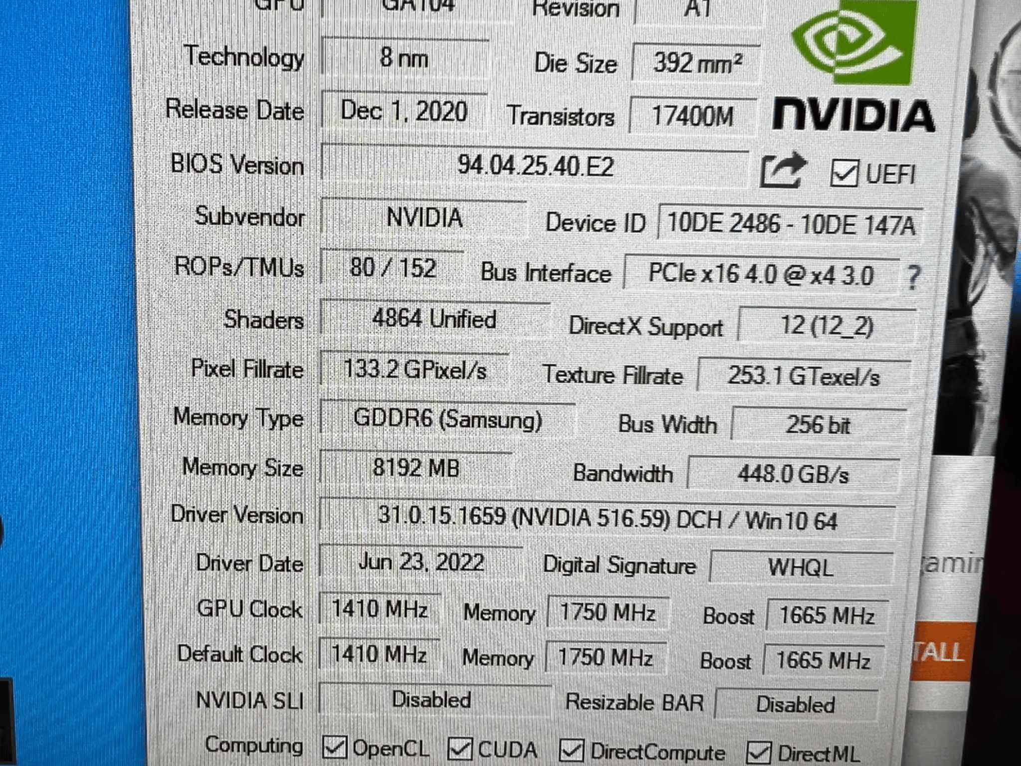 Founders RTX 3060 ti