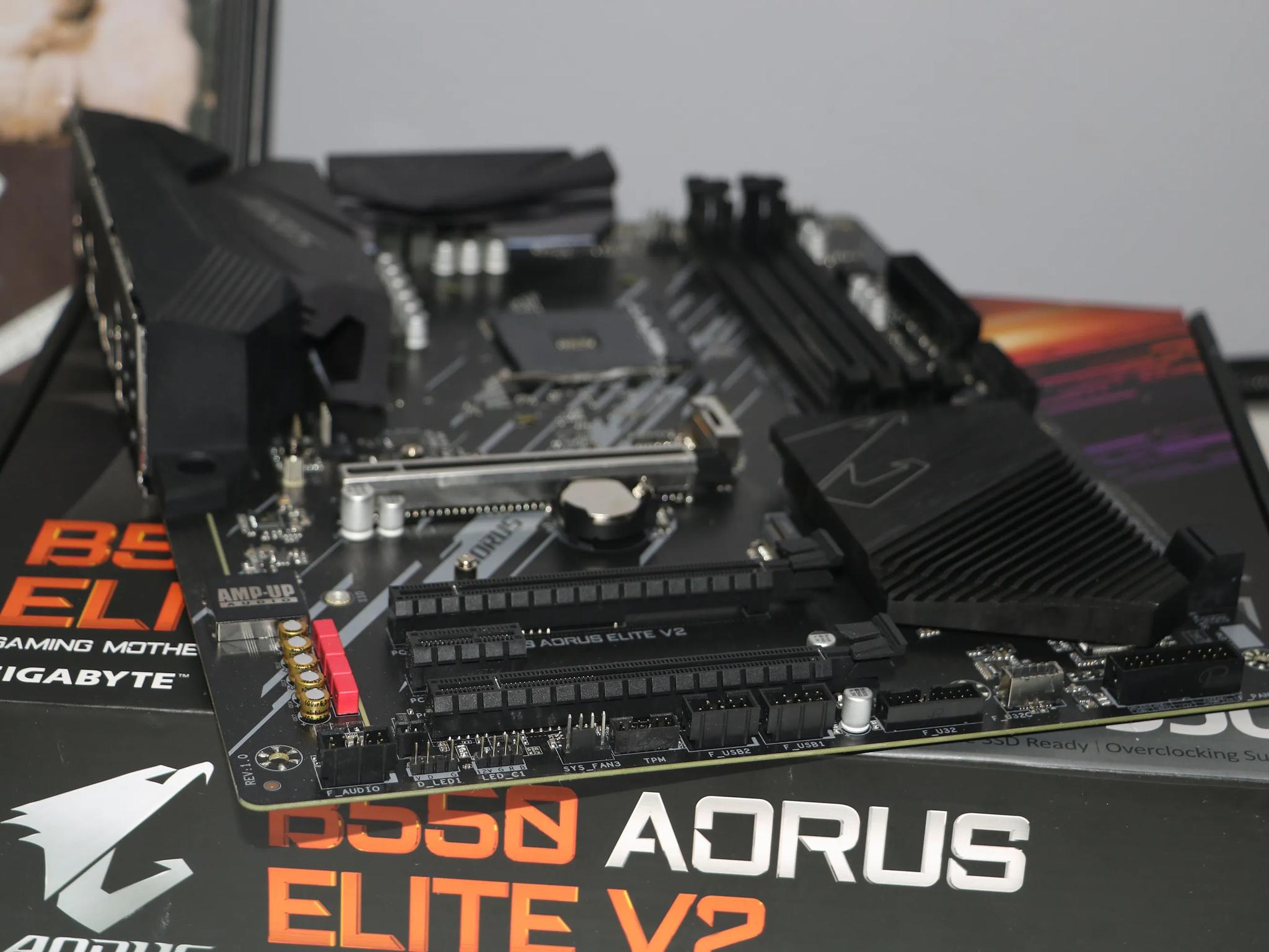 Aorus elite v2 am4 motherboard ddr4