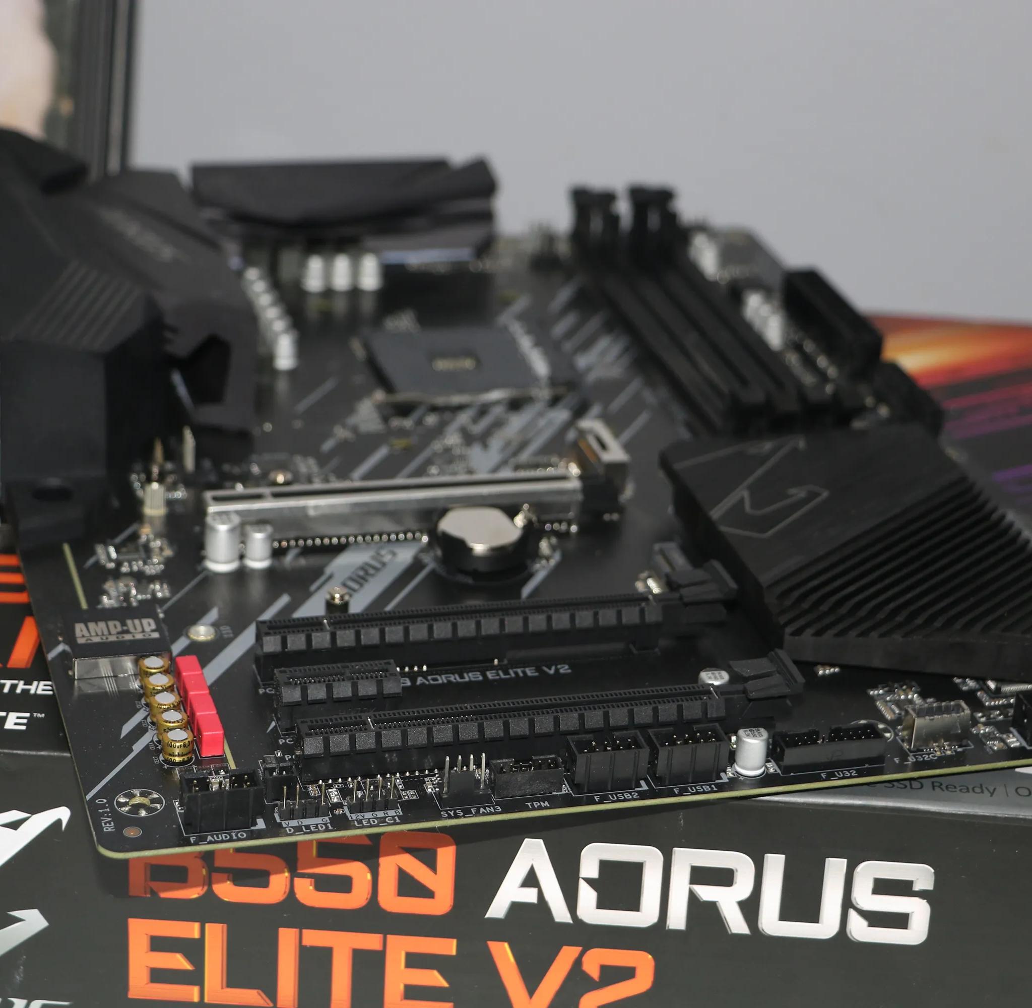 Aorus elite v2 am4 motherboard ddr4