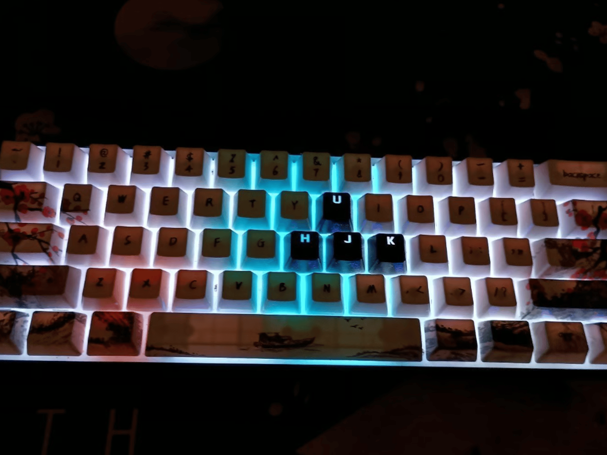 Corsair K65 RGB Mini-custom keycaps