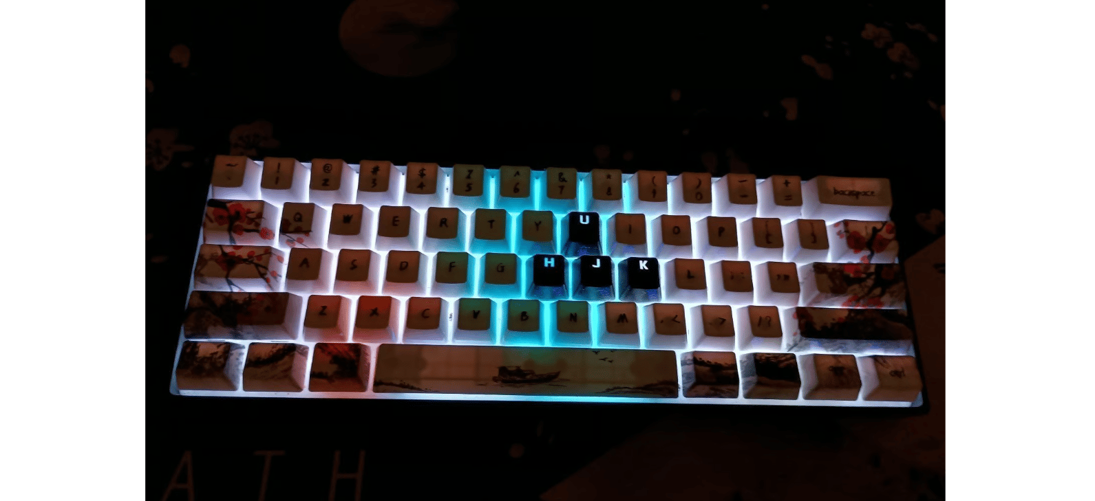 Corsair K65 RGB Mini-custom keycaps