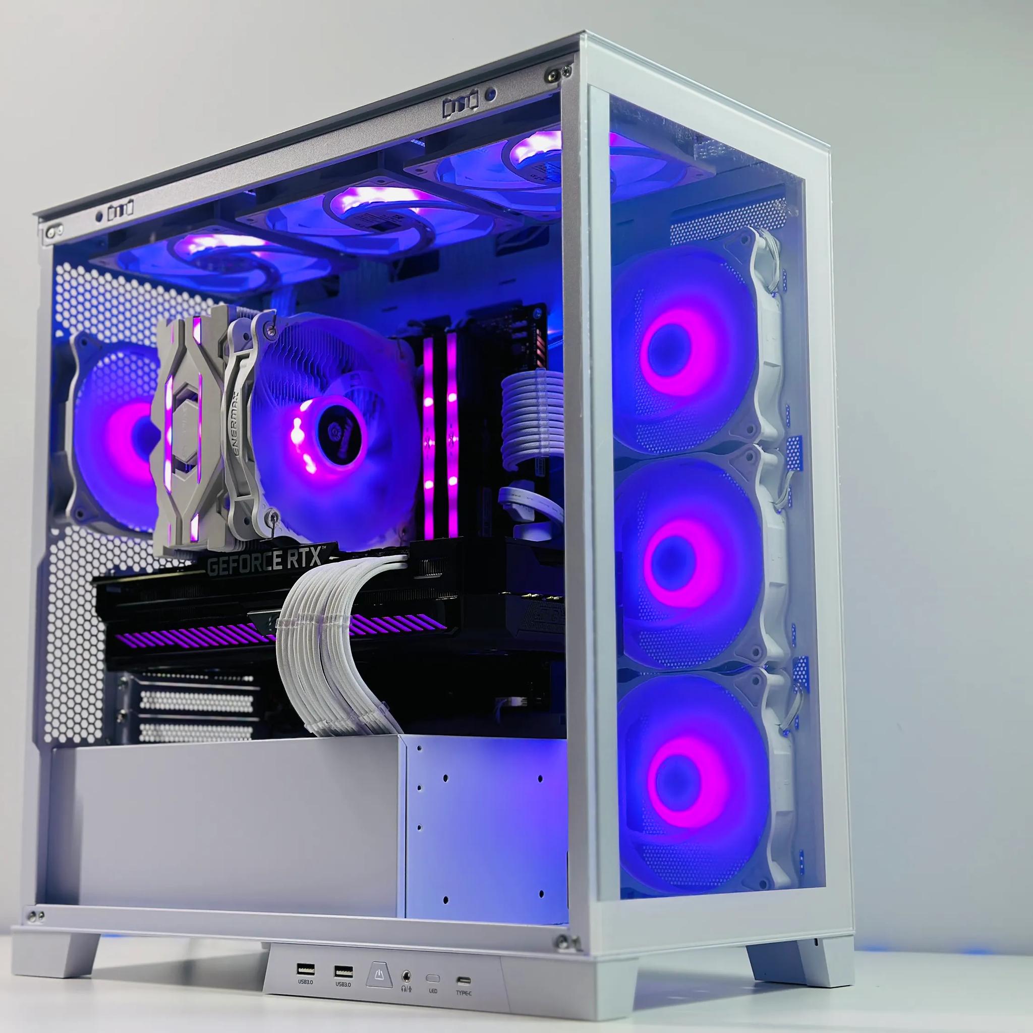 Iceberg🧊 Gaming PC❄️Nvidia RTX 3070 Ti 8GB❄️Intel 12400F 6 core❄️16GB DDR4❄️1TB NVME