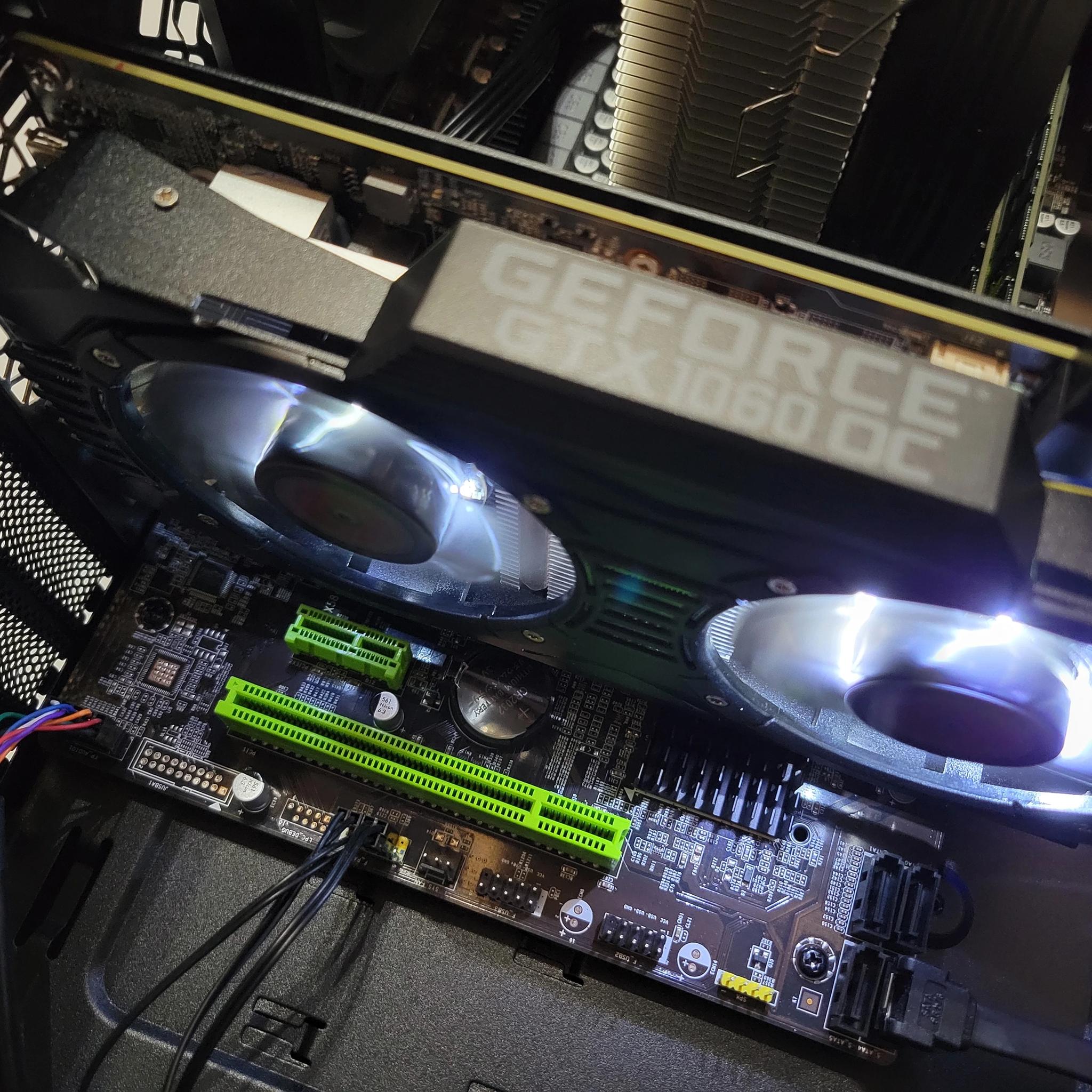 GTX 1060 3gb White Gaming PC (Xeon X5670//GTX 1060 3gb)