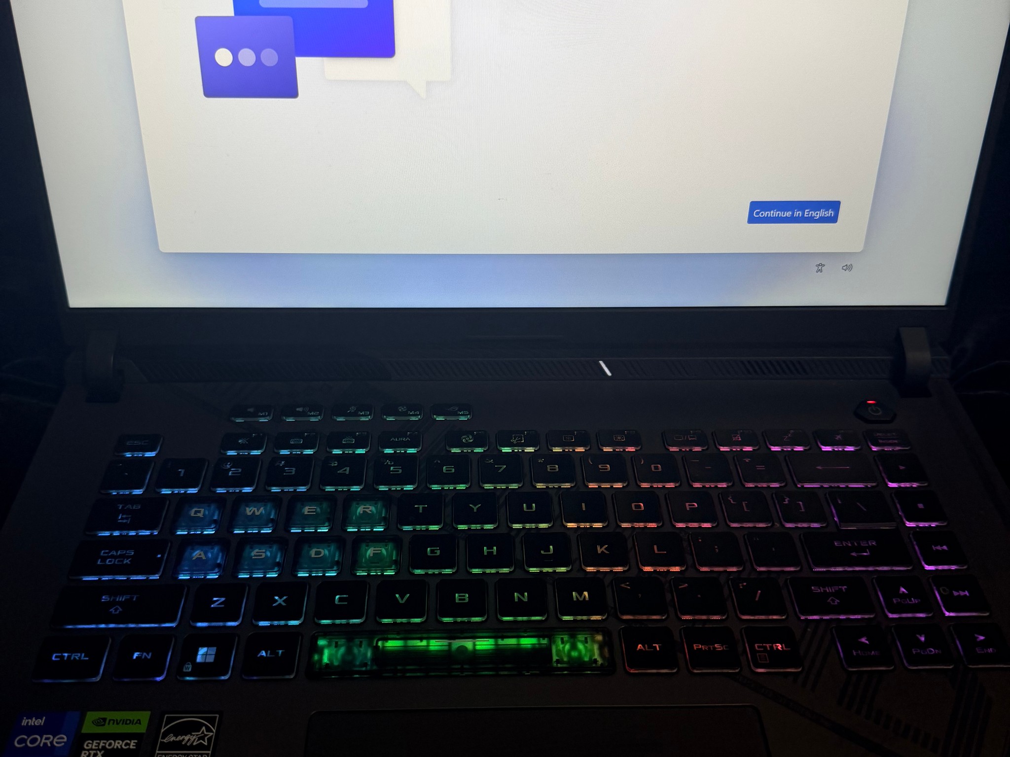 Asus ROG strix G16 grey good condition
