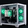 🧊❄️🧊 White Gaming PC – RX 6600 8G , Ryzen 7 2700X, 16GB RAM, 500GB SSD - WiFi, BlueTooth 🧊❄️🧊
