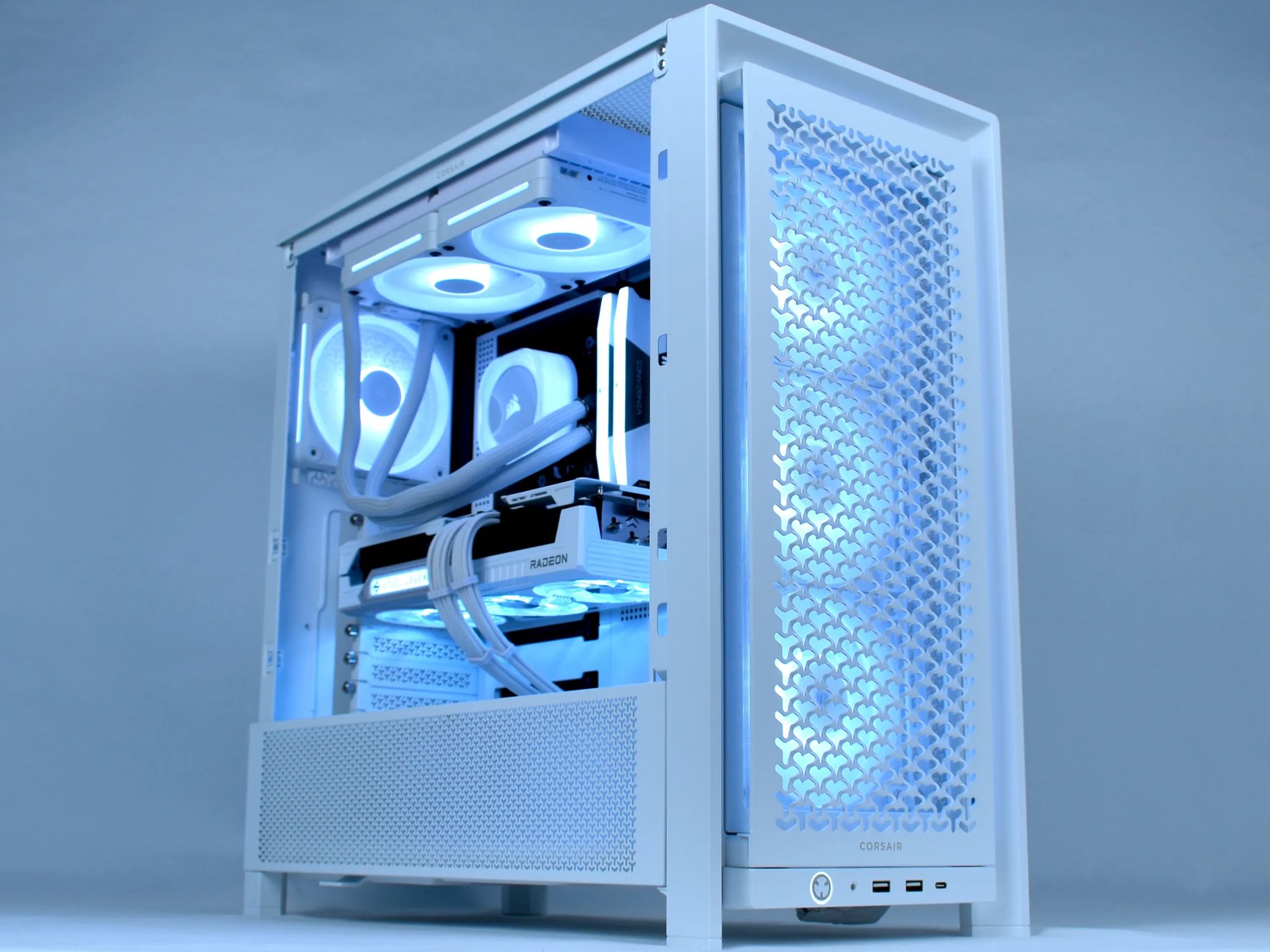 🌨️❄️BLIZZARD❄️🌨️ 1440p/4K Custom Gaming PC | Ryzen 9800X3D, RX 9070 XT, 2TB SSD, 32GB DDR5 |