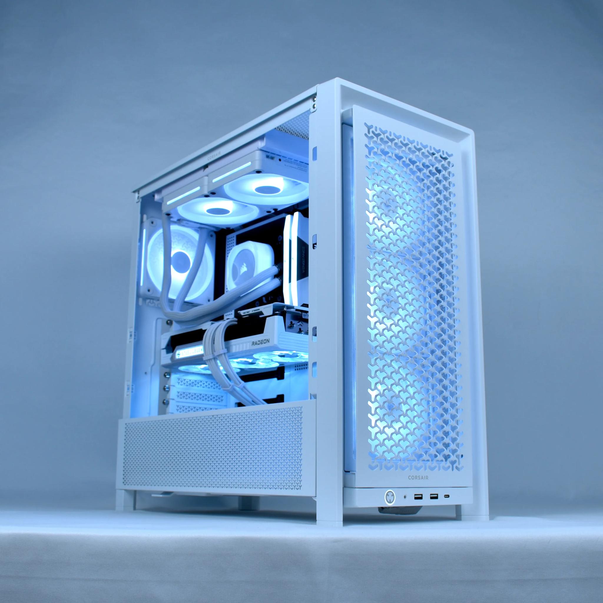 🌨️❄️BLIZZARD❄️🌨️ 1440p/4K Custom Gaming PC | Ryzen 9800X3D, RX 9070 XT, 2TB SSD, 32GB DDR5 |