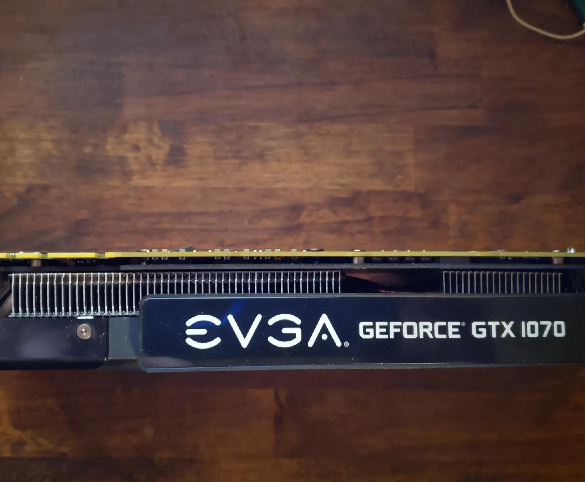 Evga GTX 1070 SC